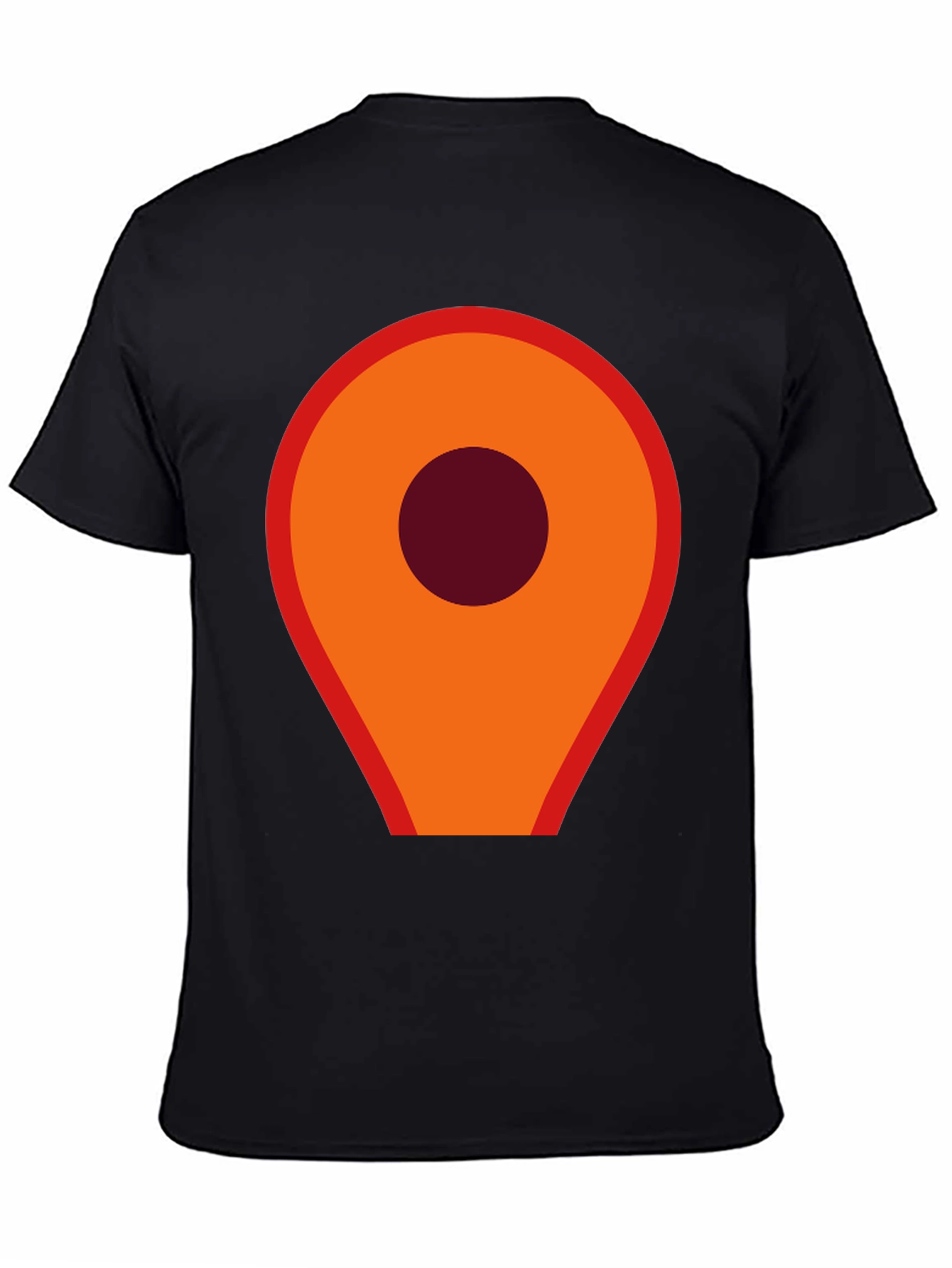 Location Marker Graphic Tee - Modern Style