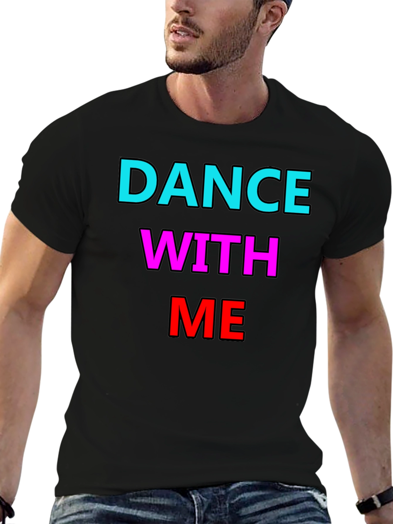 Dance With Me Graphic Tee - Bold Statement Shirt