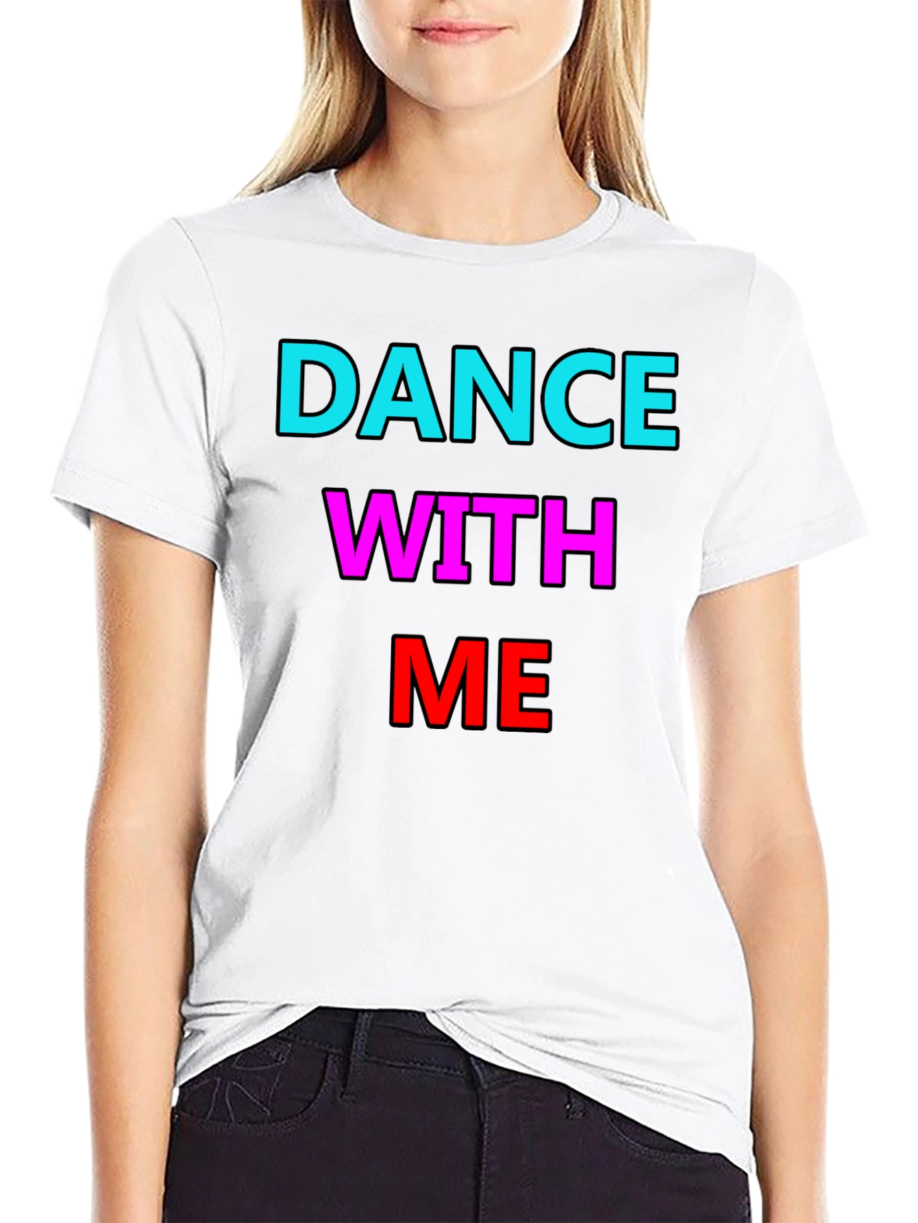 Dance With Me Graphic Tee - Bold Statement Shirt