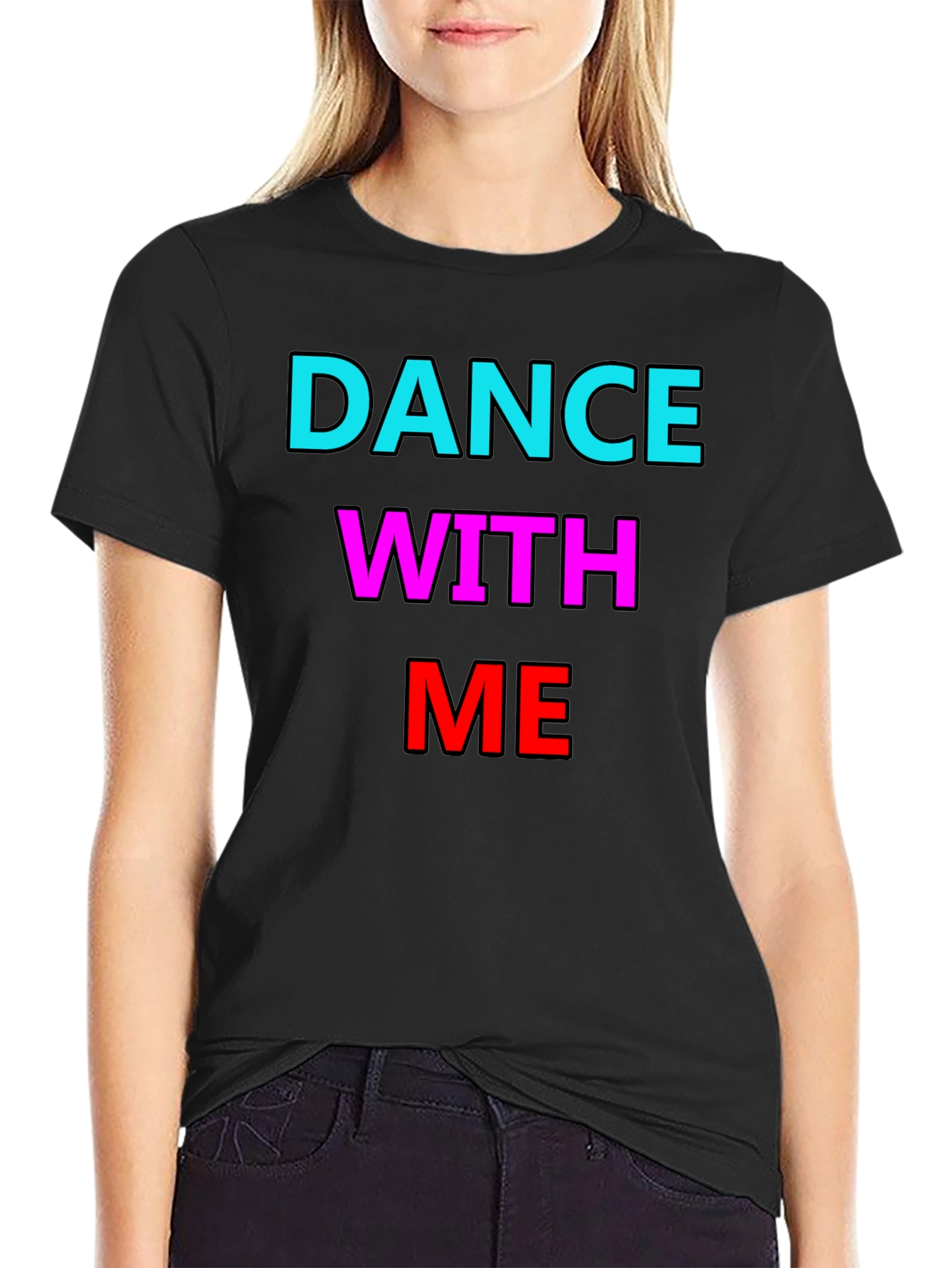 Dance With Me Graphic Tee - Bold Statement Shirt