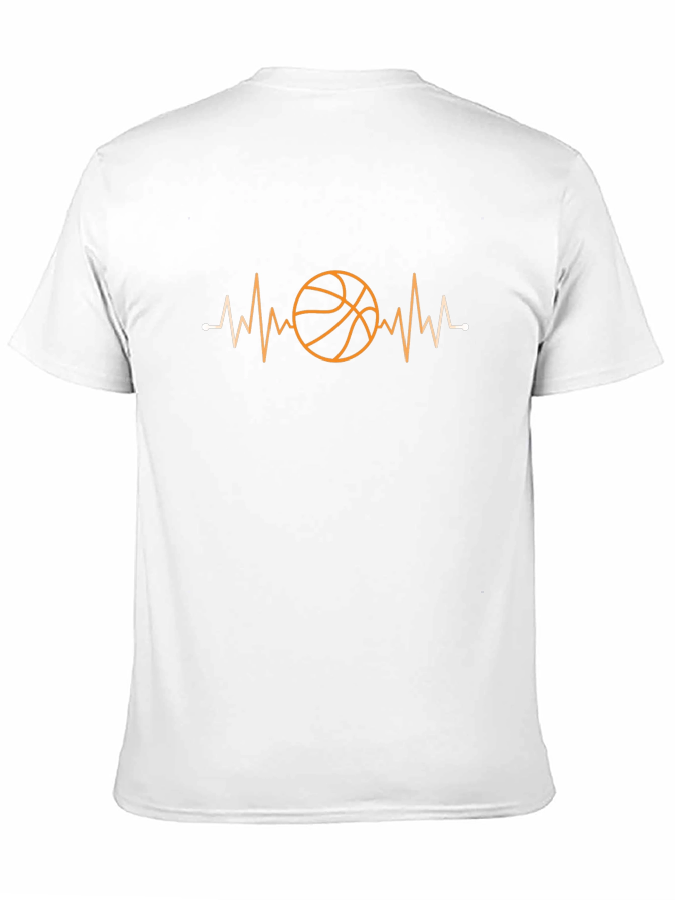 Basketball Heartbeat T-Shirt - Graphic Tee