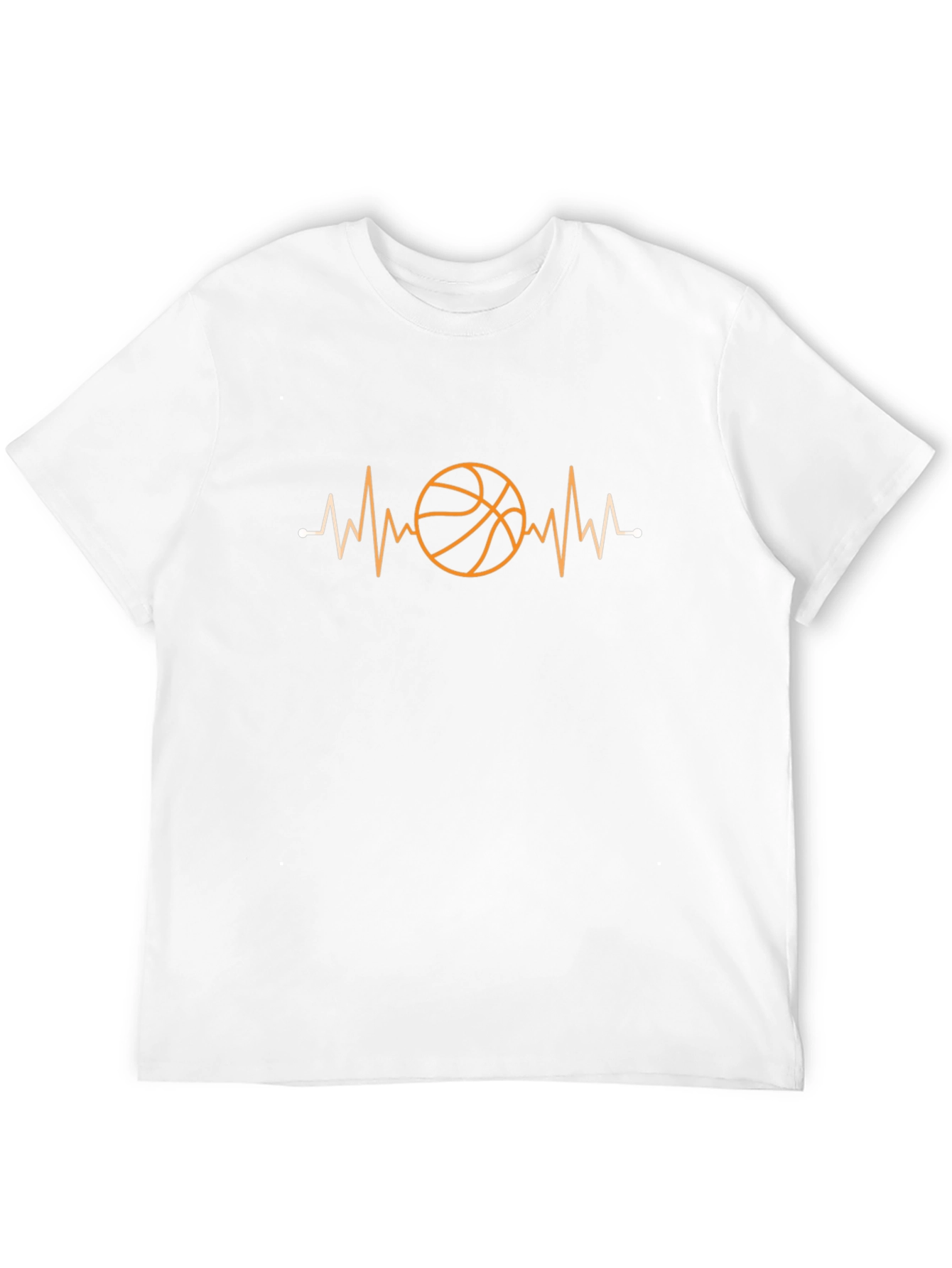 Basketball Heartbeat T-Shirt - Graphic Tee