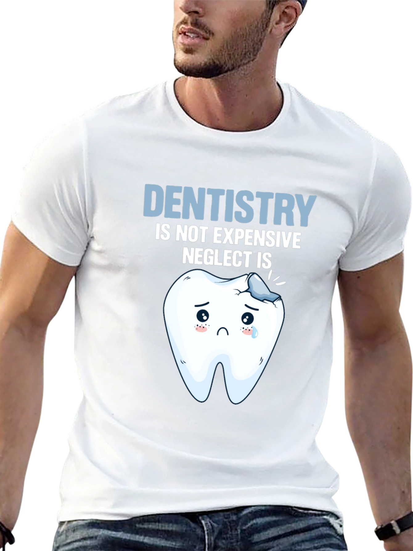 Dentistry Humor T-Shirt - Neglect is Expensive