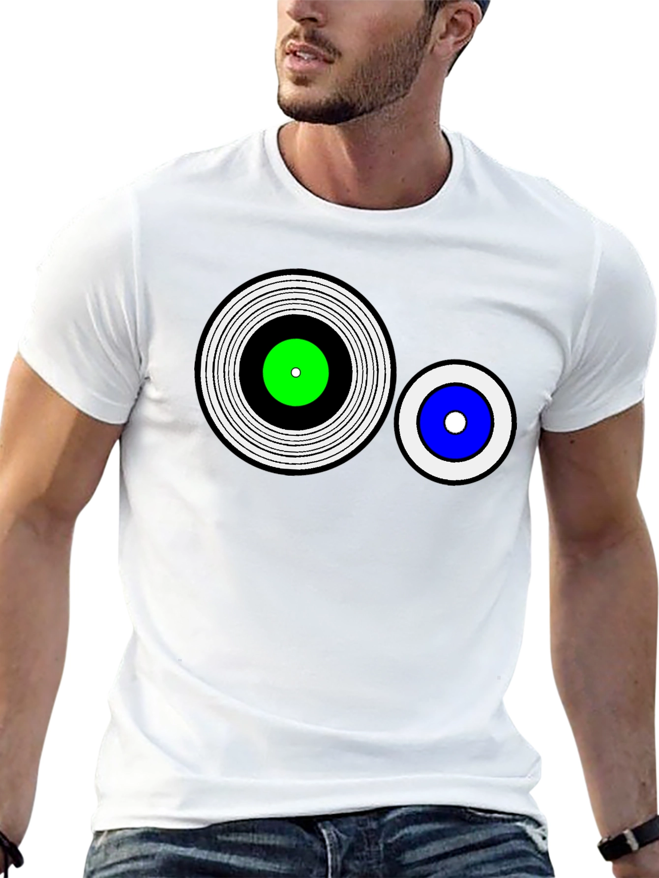 Abstract Eye Black T-Shirt