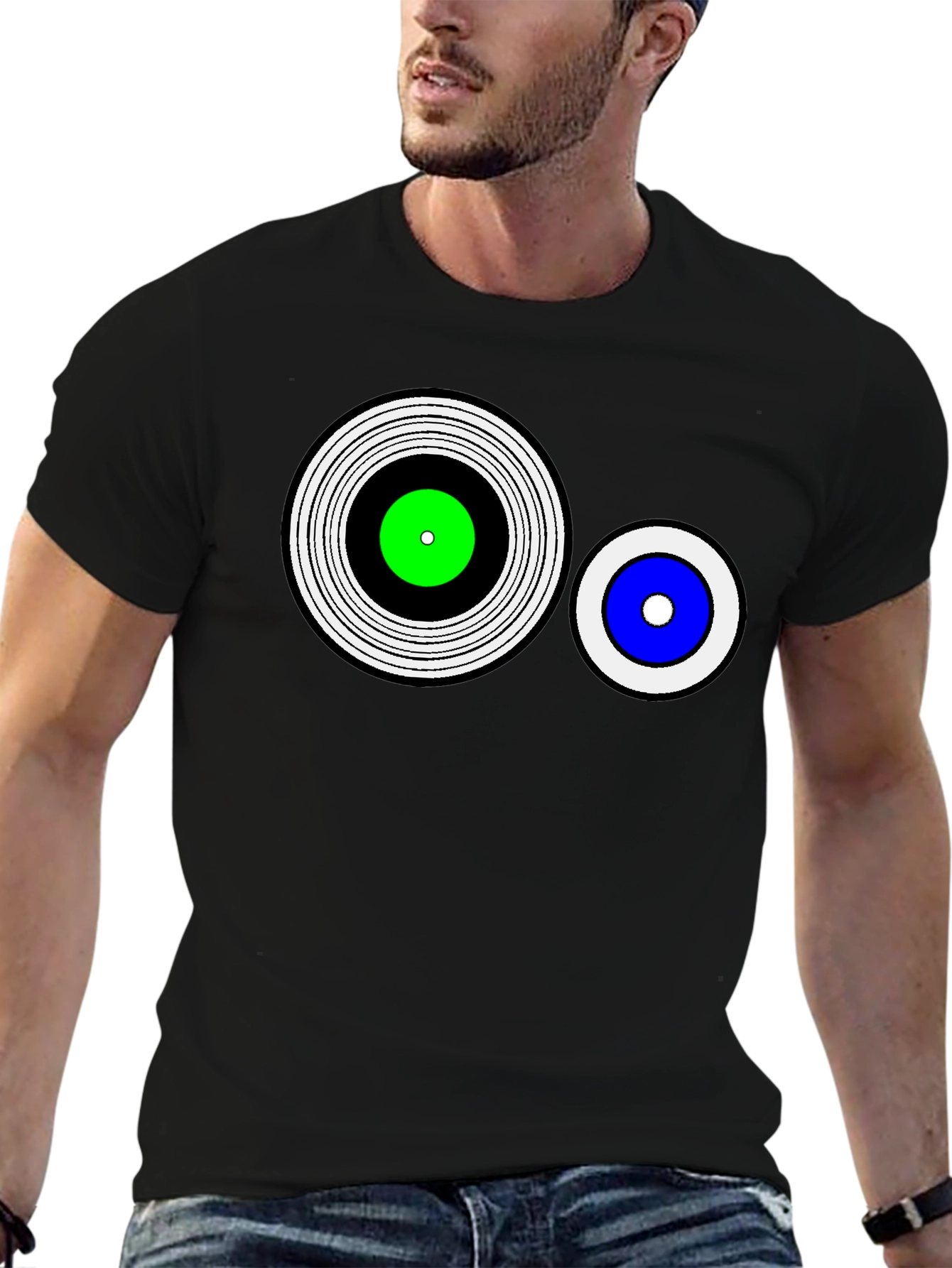 Abstract Eye Black T-Shirt
