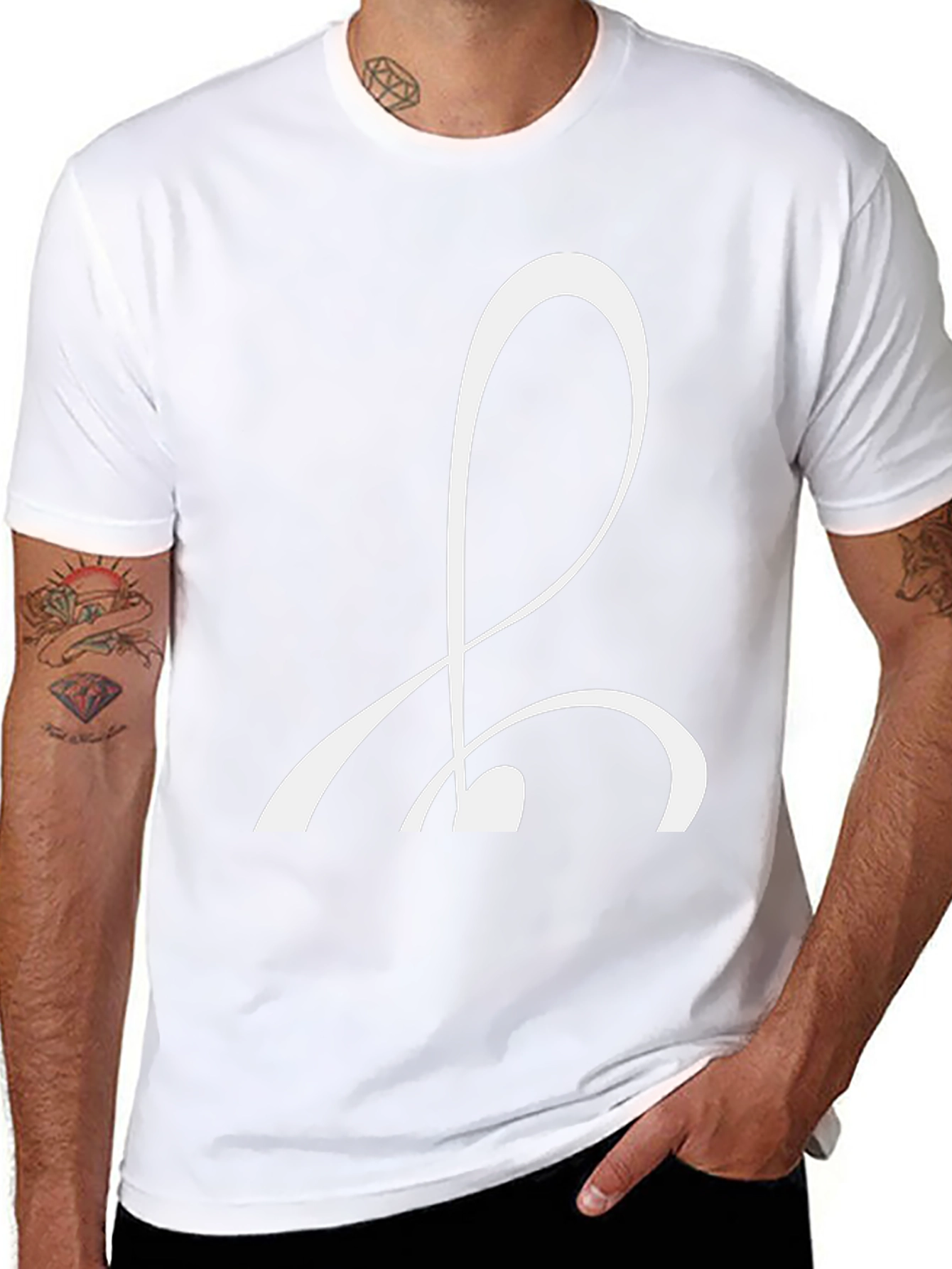 Modern Symbol Black T-Shirt