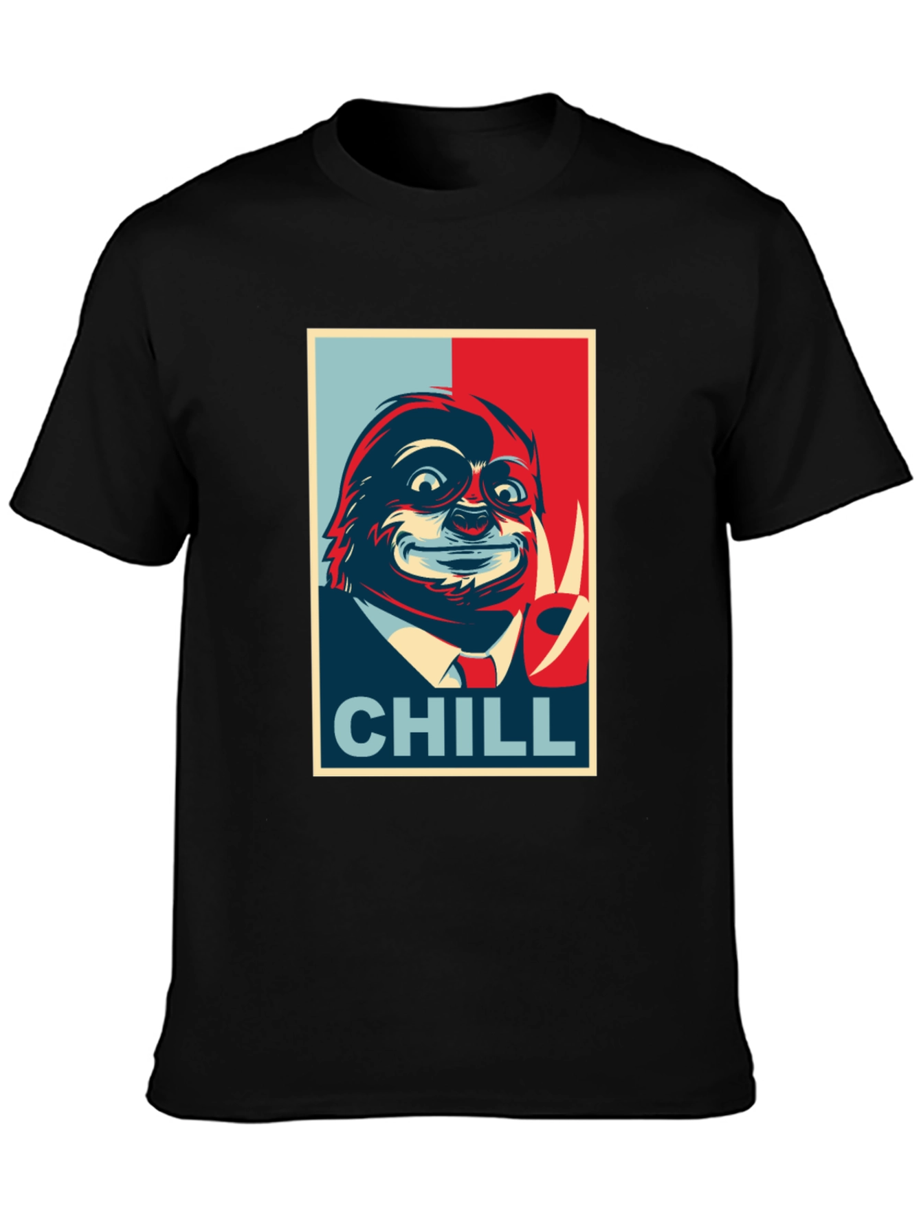 Chill Sloth Graphic Tee - Relaxed Vibe