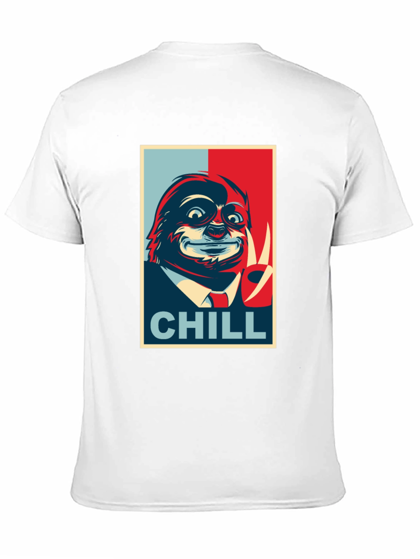 Chill Sloth Graphic Tee - Relaxed Vibe