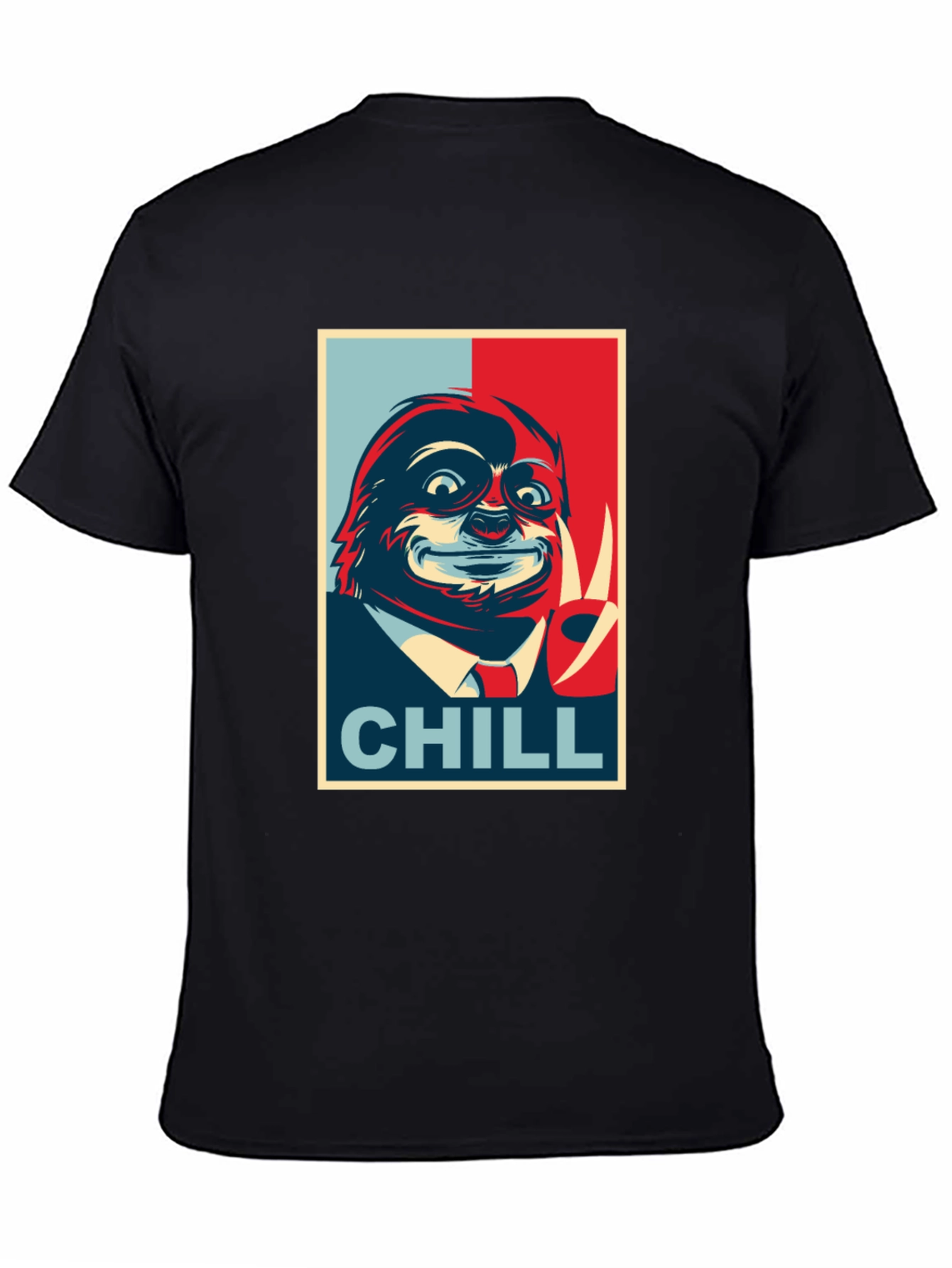 Chill Sloth Graphic Tee - Relaxed Vibe