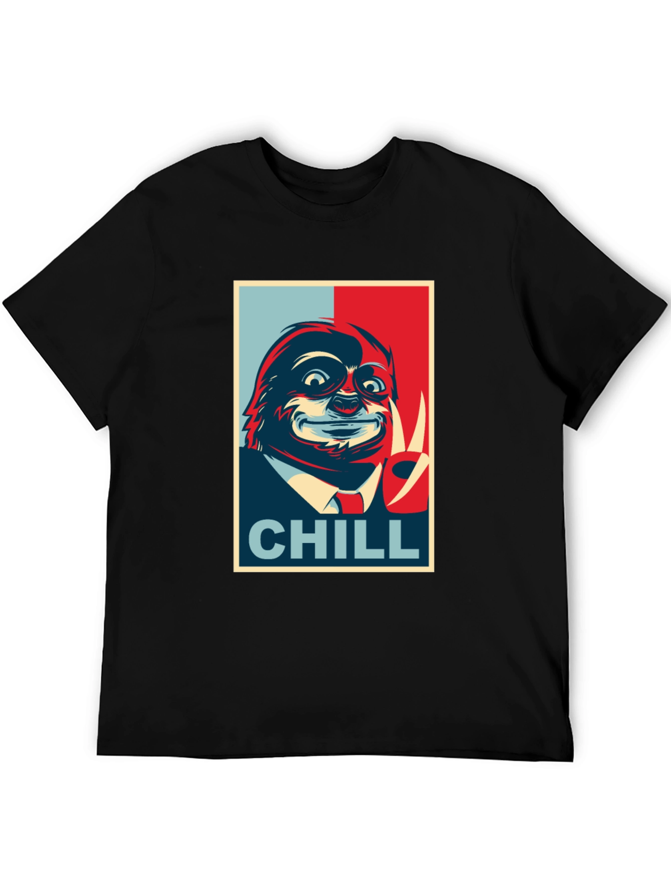 Chill Sloth Graphic Tee - Relaxed Vibe
