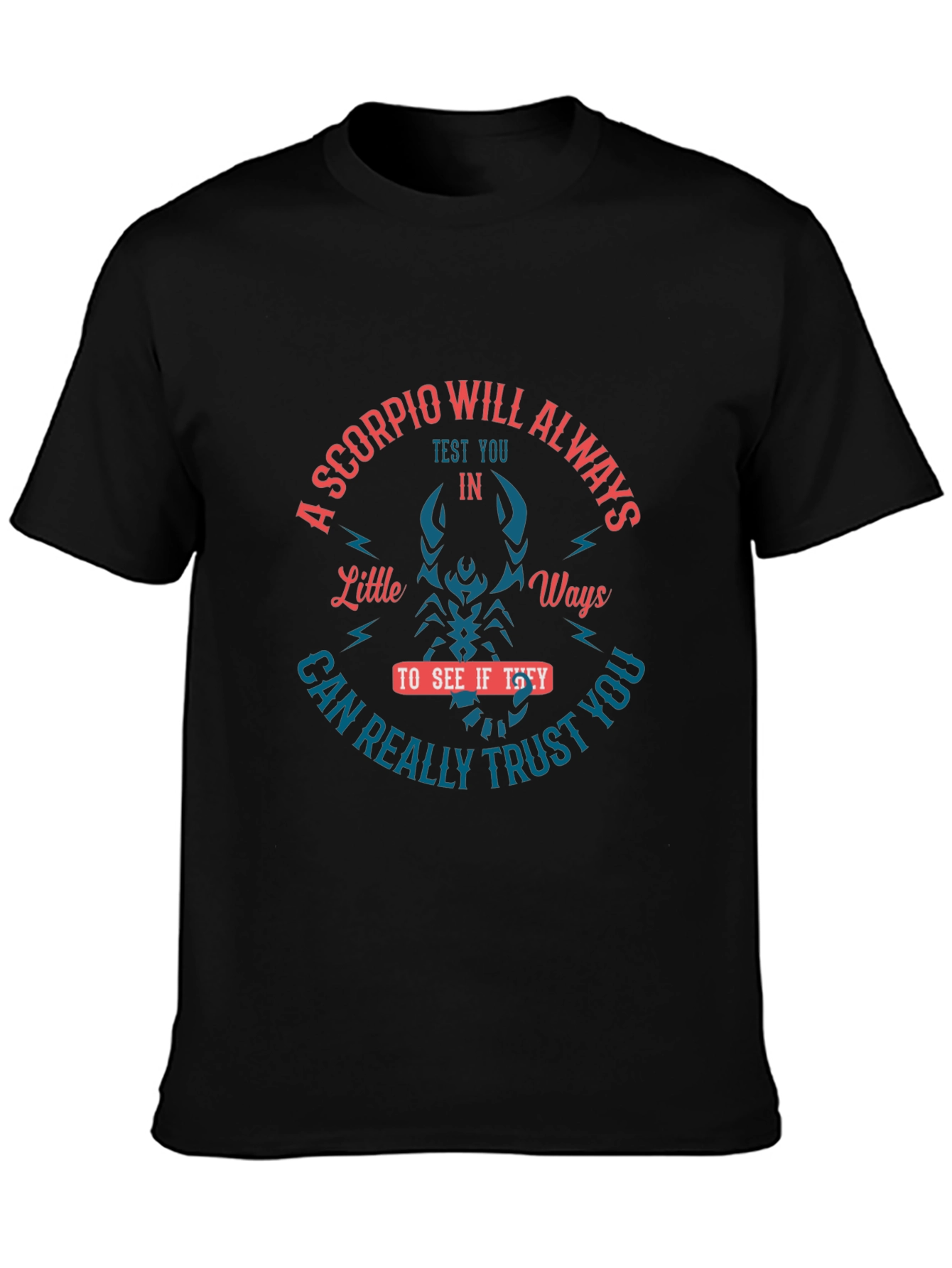 Scorpio Zodiac Graphic Tee