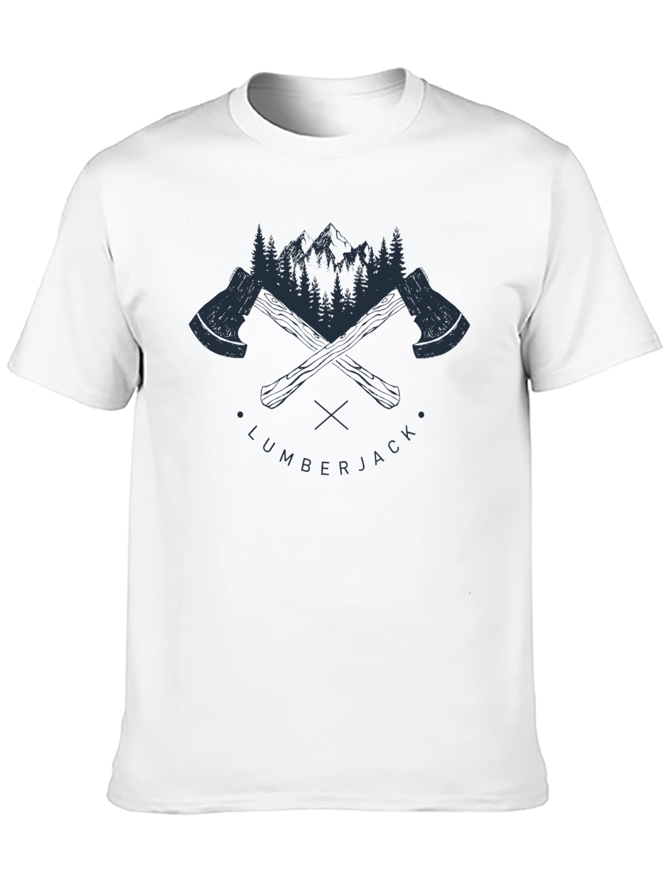 Lumberjack Axe T-Shirt - Outdoorsman Style