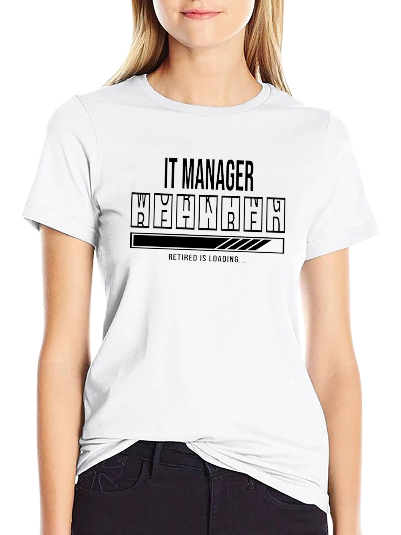 IT Manager Retirement Loading T-Shirt