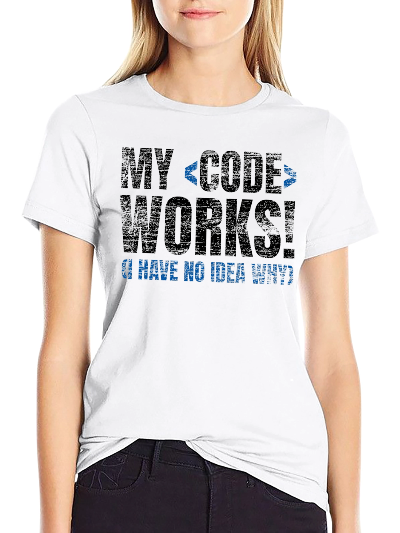 My Code Works T-Shirt - Funny Programmer Tee