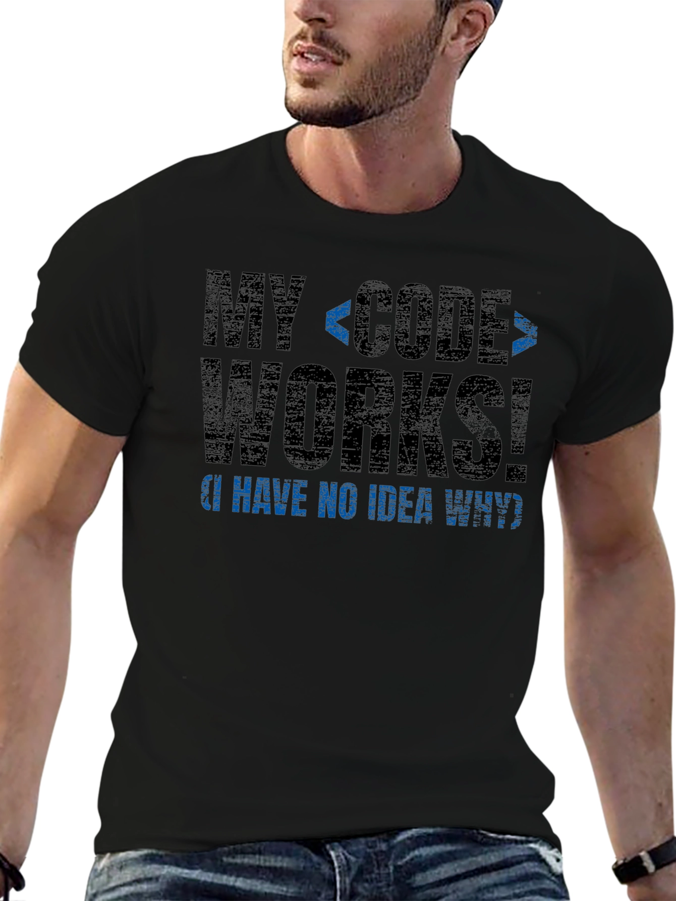 My Code Works T-Shirt - Funny Programmer Tee