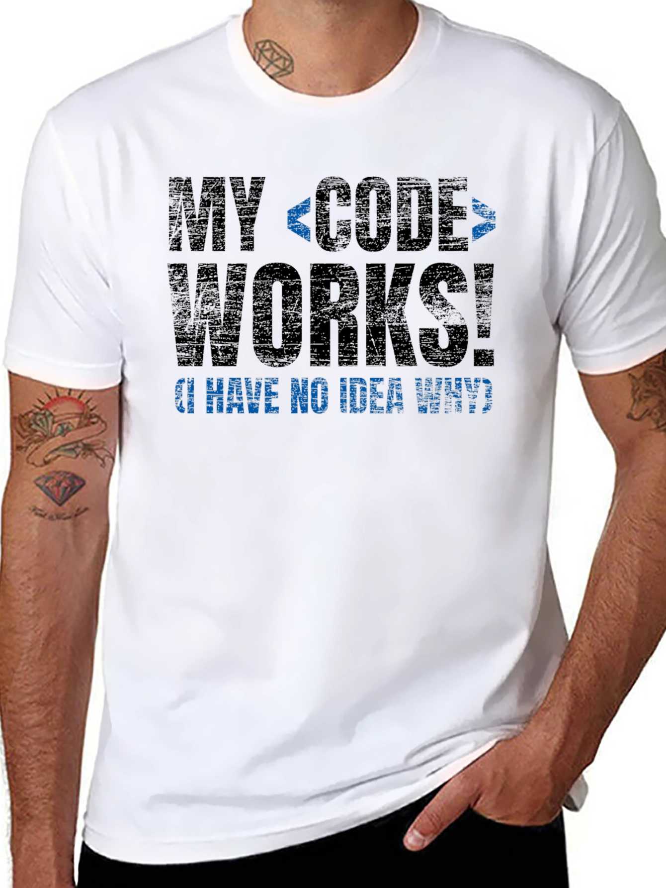 My Code Works T-Shirt - Funny Programmer Tee