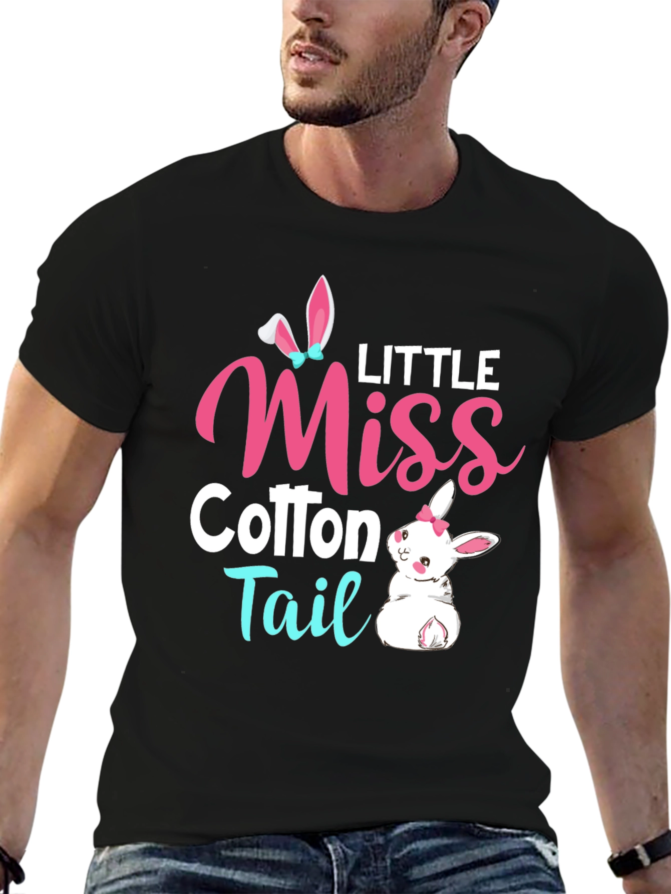 Little Miss Cottontail Easter T-Shirt