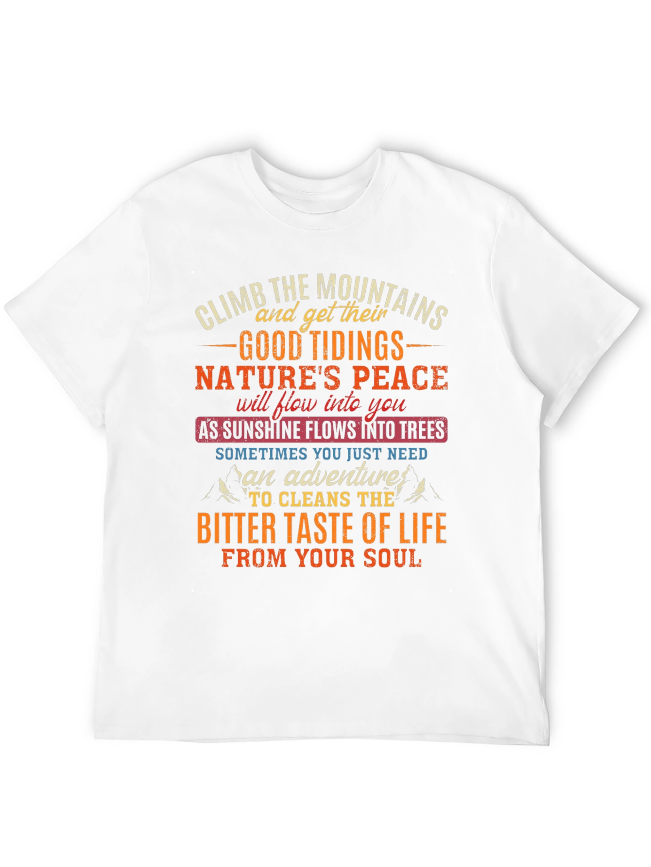 Mountain Adventure Graphic T-Shirt