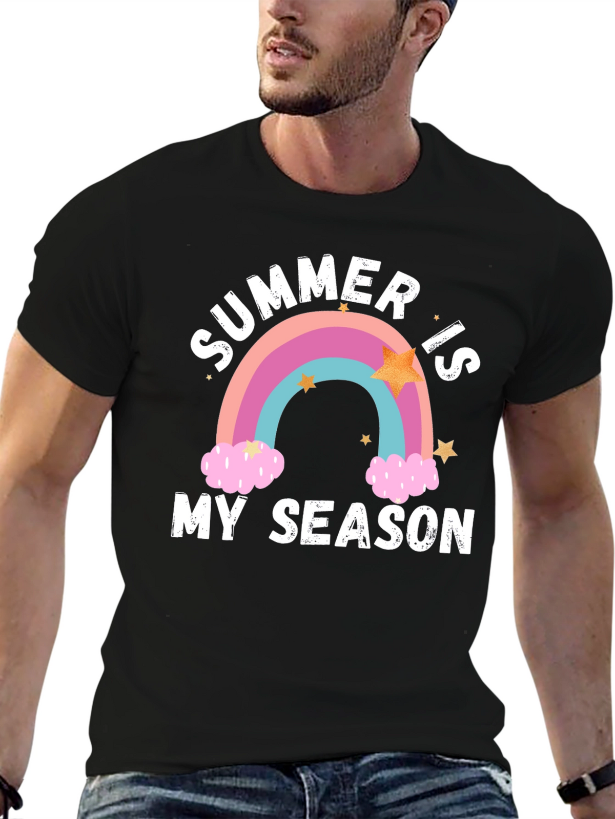 Summer Is My Season Graphic T-Shirt