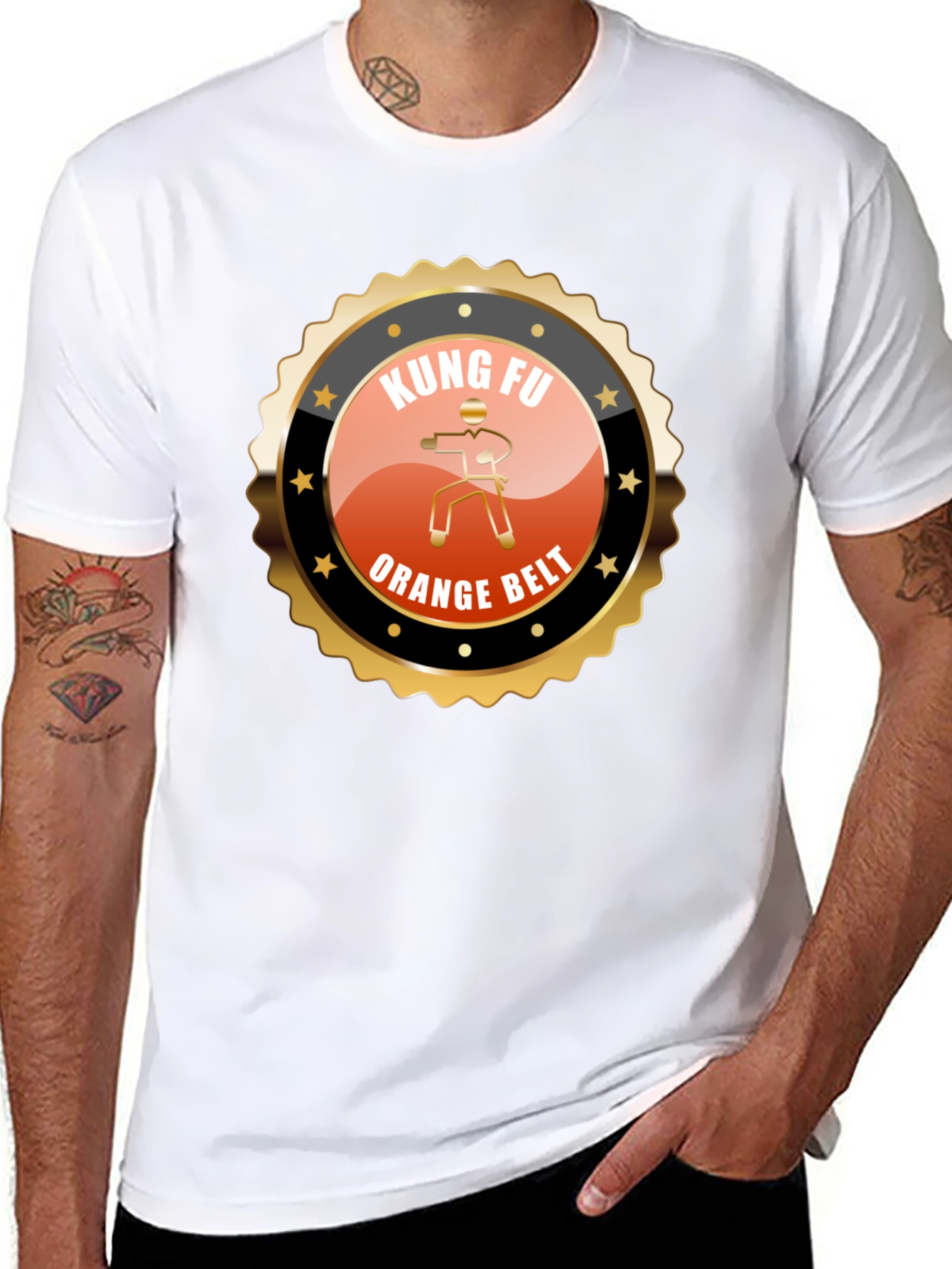 Kung Fu Orange Belt T-Shirt
