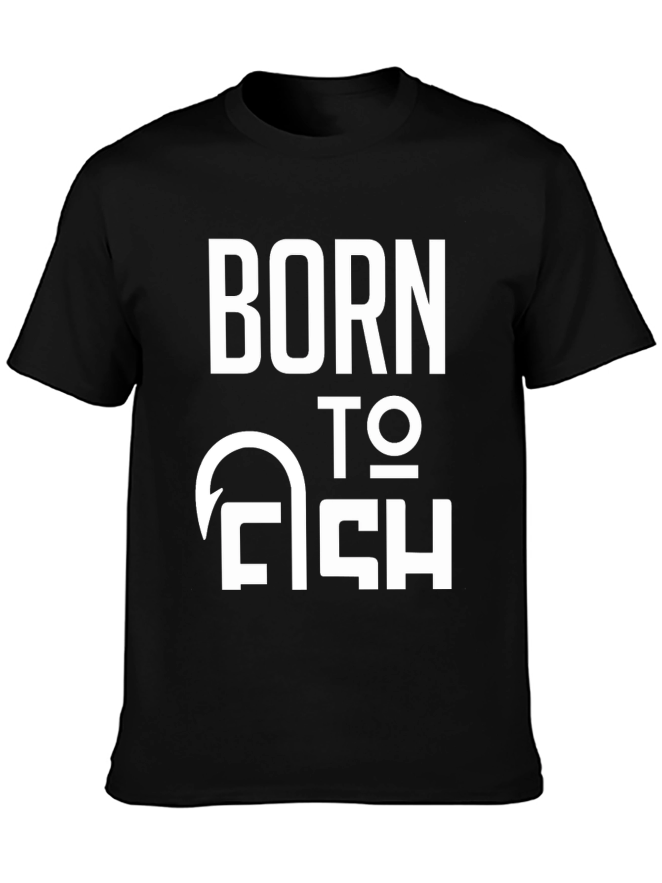 Born to Fish Graphic T-Shirt - Anglers Gift