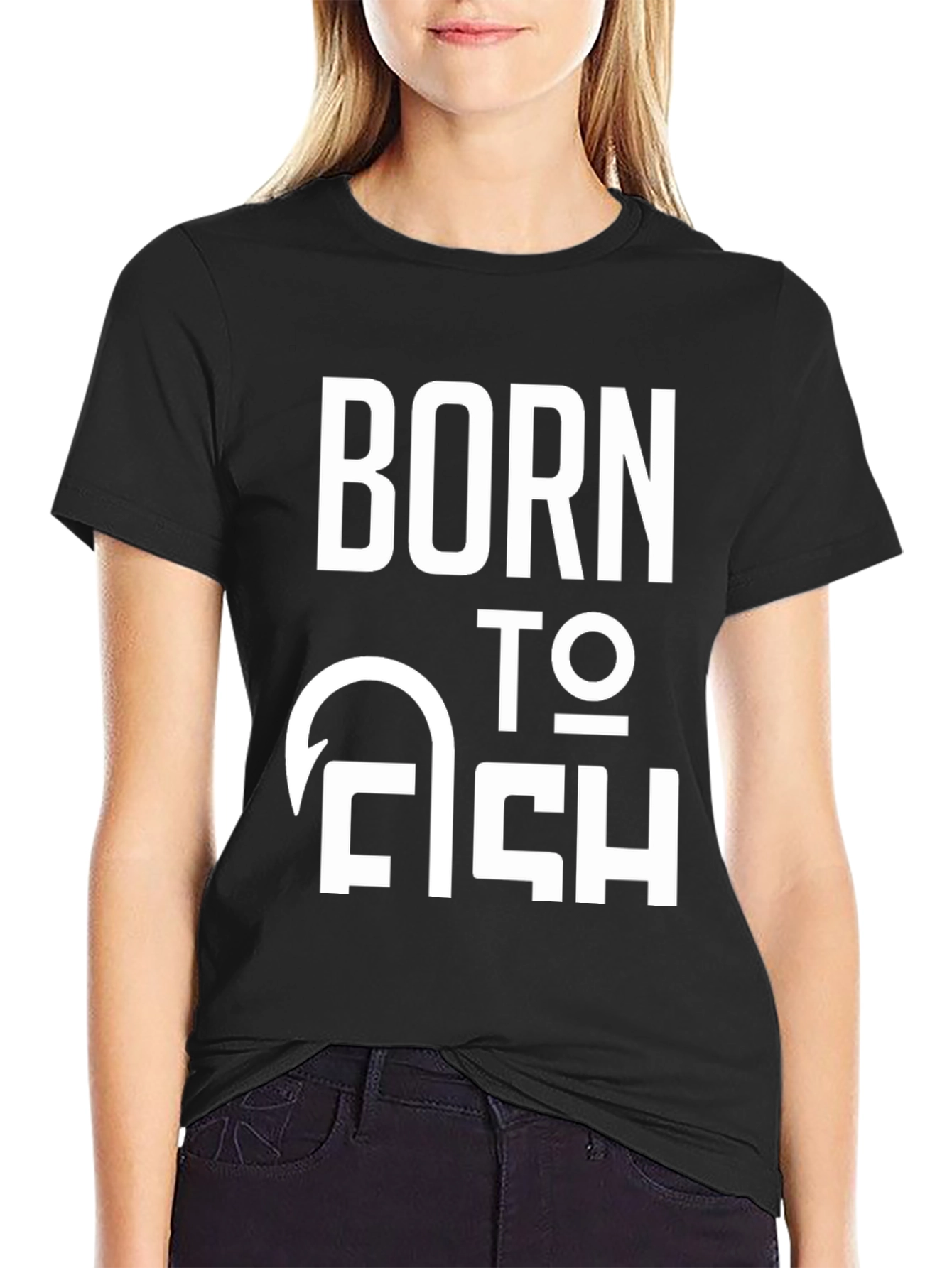 Born to Fish Graphic T-Shirt - Anglers Gift