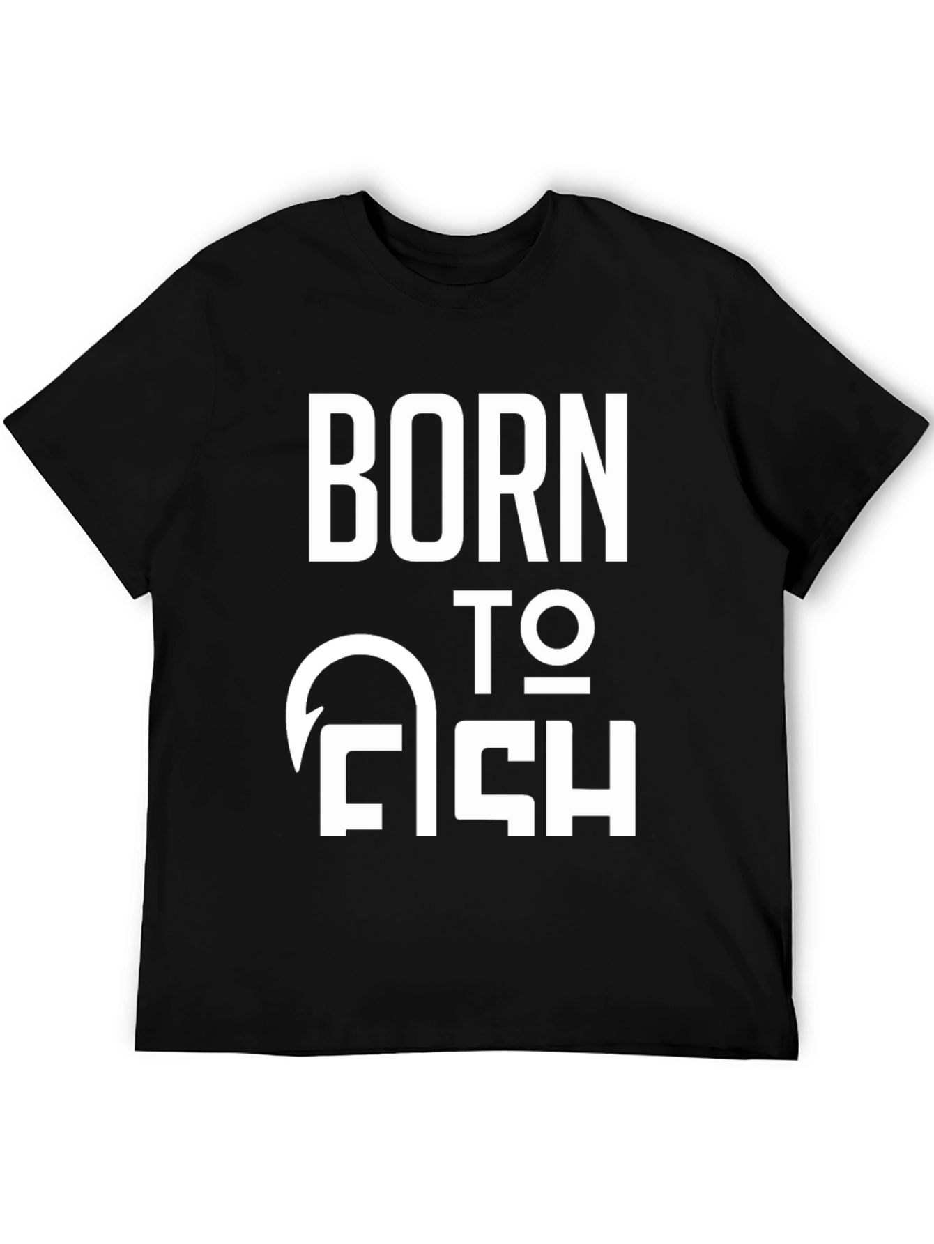 Born to Fish Graphic T-Shirt - Anglers Gift