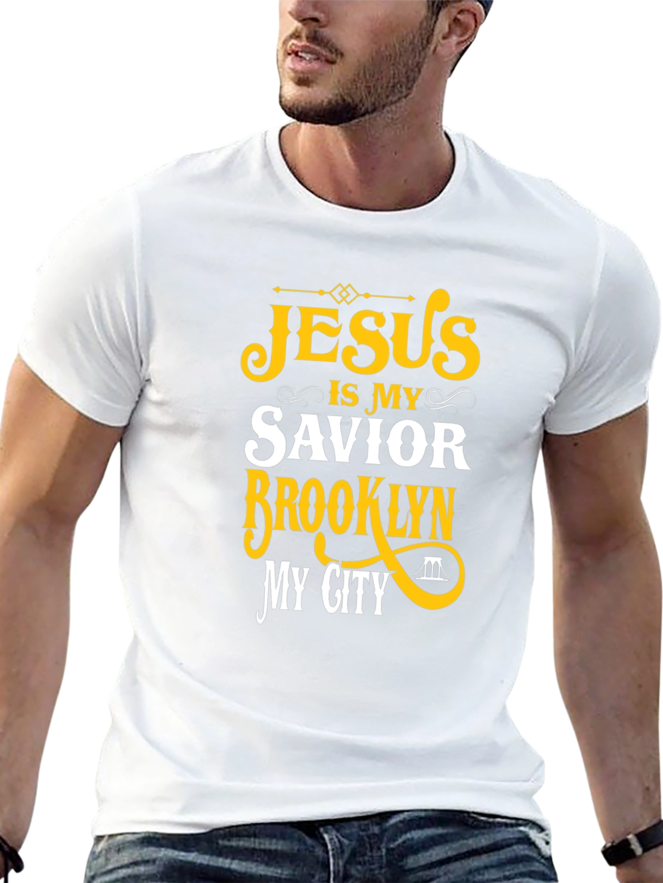 Jesus Is My Savior Brooklyn My City T-Shirt