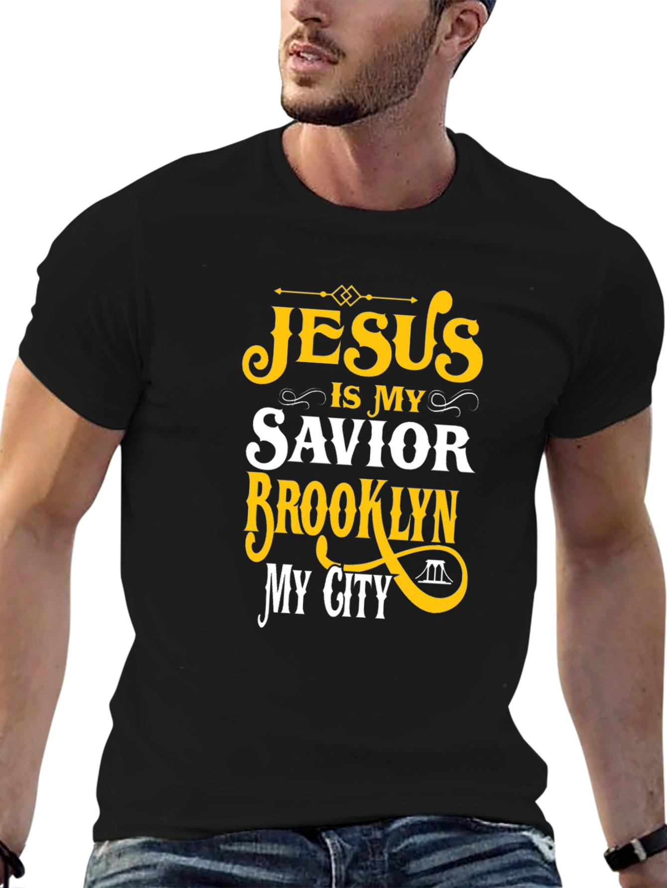 Jesus Is My Savior Brooklyn My City T-Shirt
