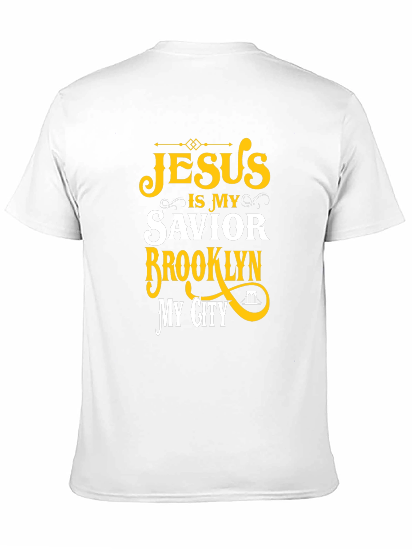 Jesus Is My Savior Brooklyn My City T-Shirt