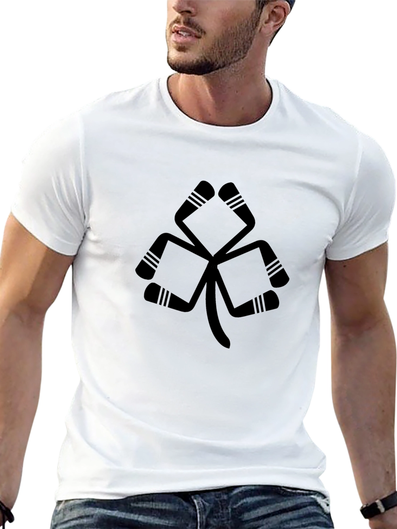 Hockey Shamrock T-Shirt - Irish Pride