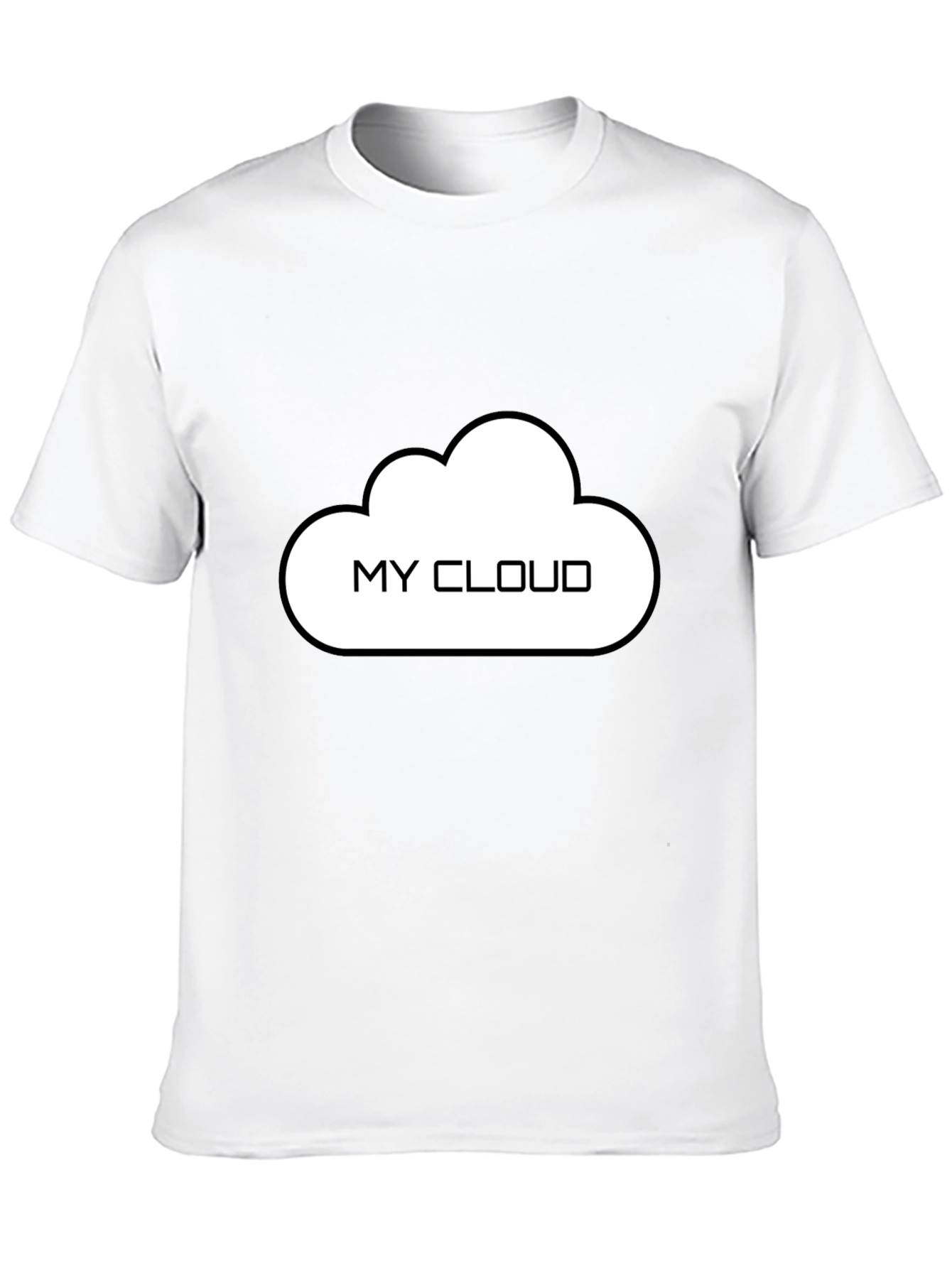 My Cloud T-Shirt - Black Cotton Tee