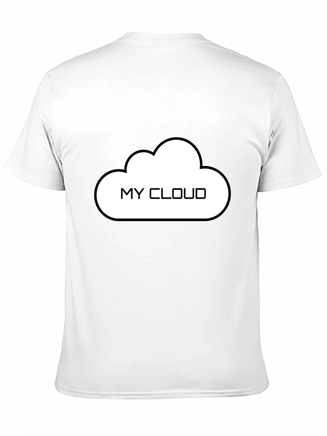 My Cloud T-Shirt - Black Cotton Tee