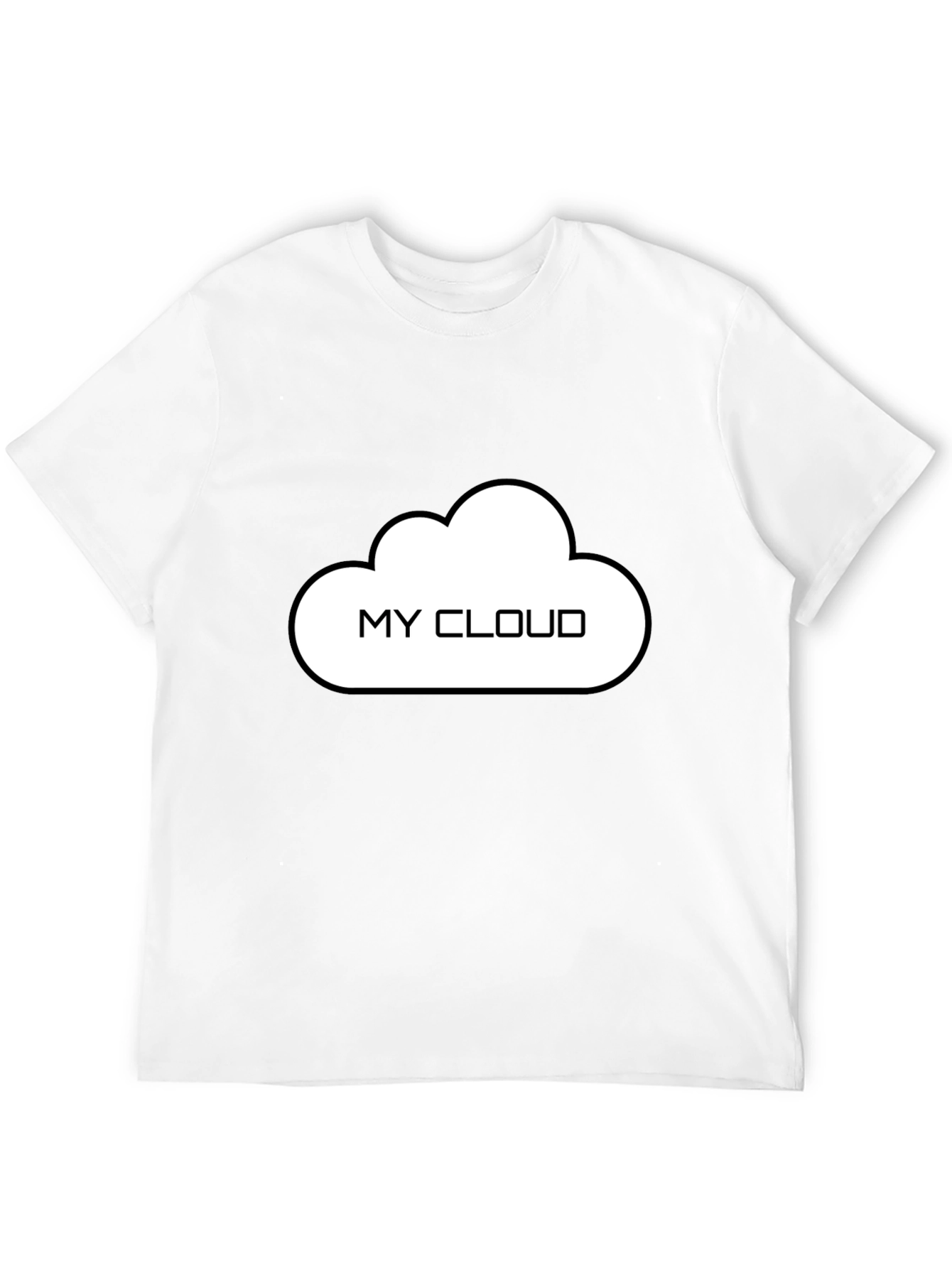 My Cloud T-Shirt - Black Cotton Tee
