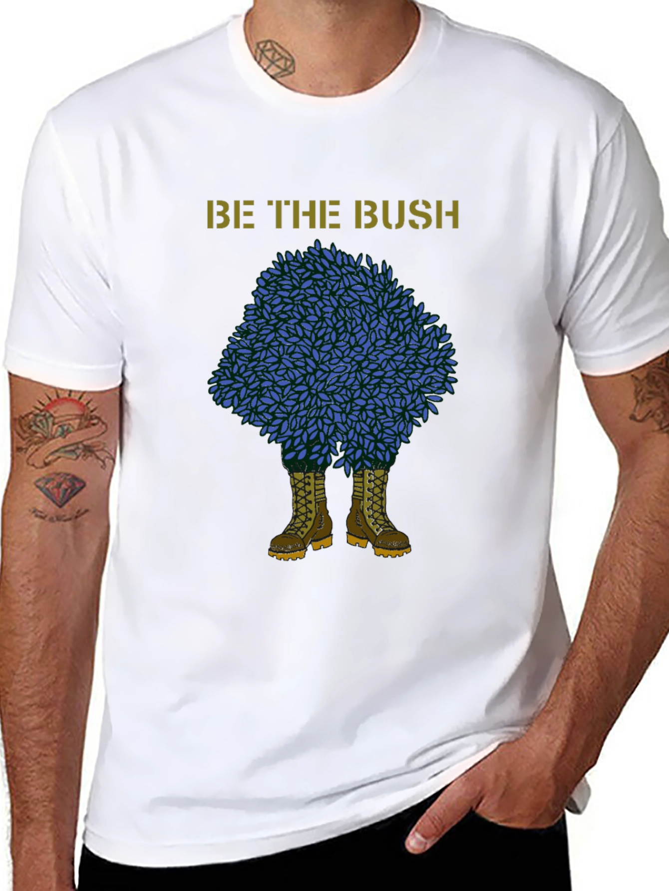 Be the Bush Graphic Tee - Stealthy Style