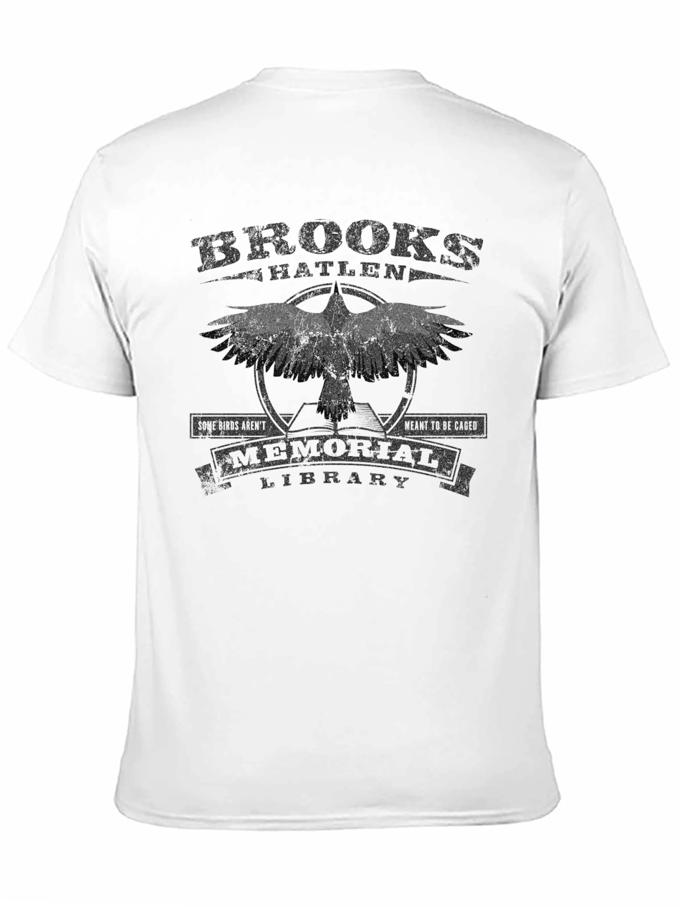 Brooks Hatlen Memorial Library Crow T-Shirt