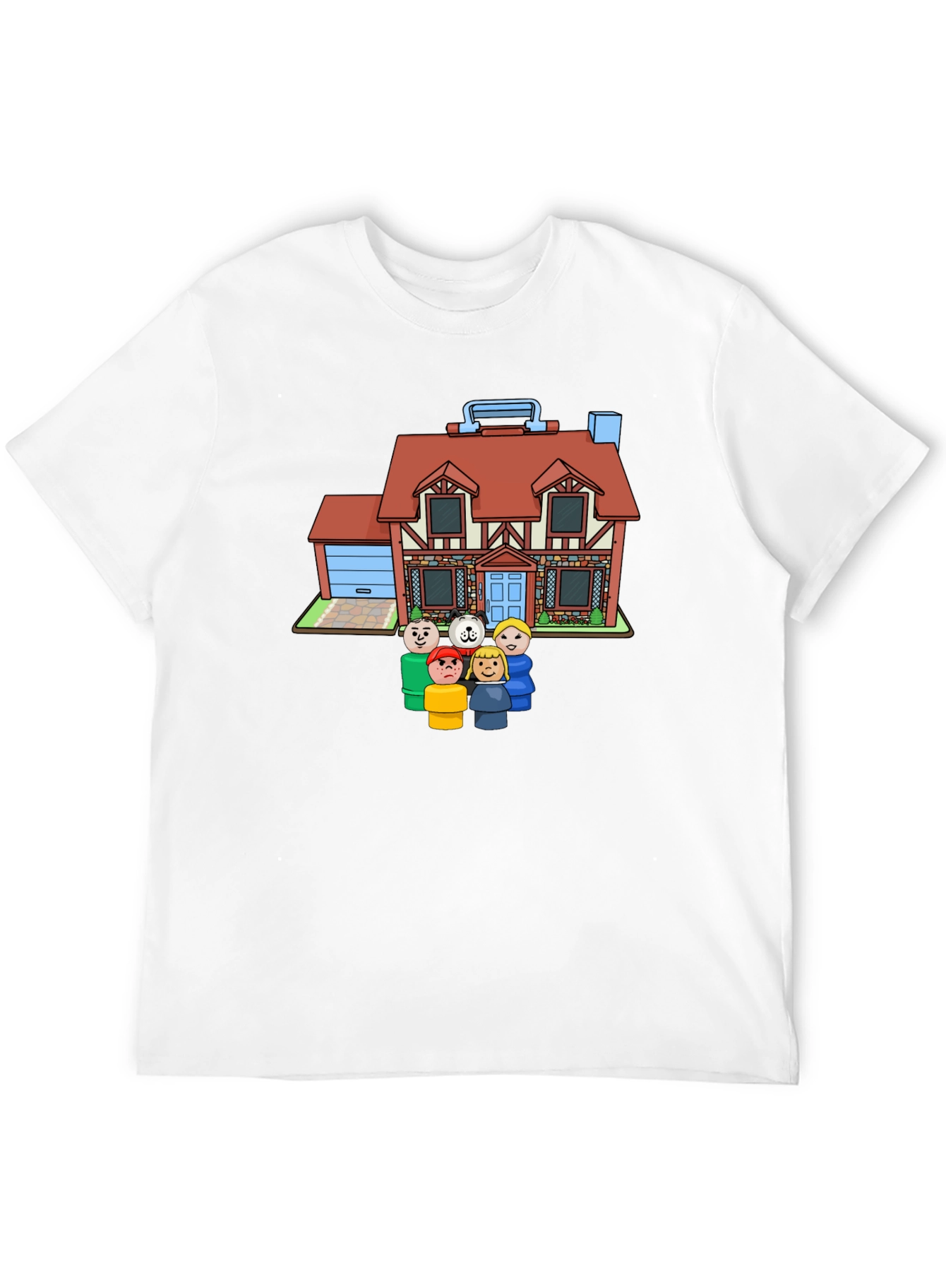 Fisher-Price House Black T-Shirt