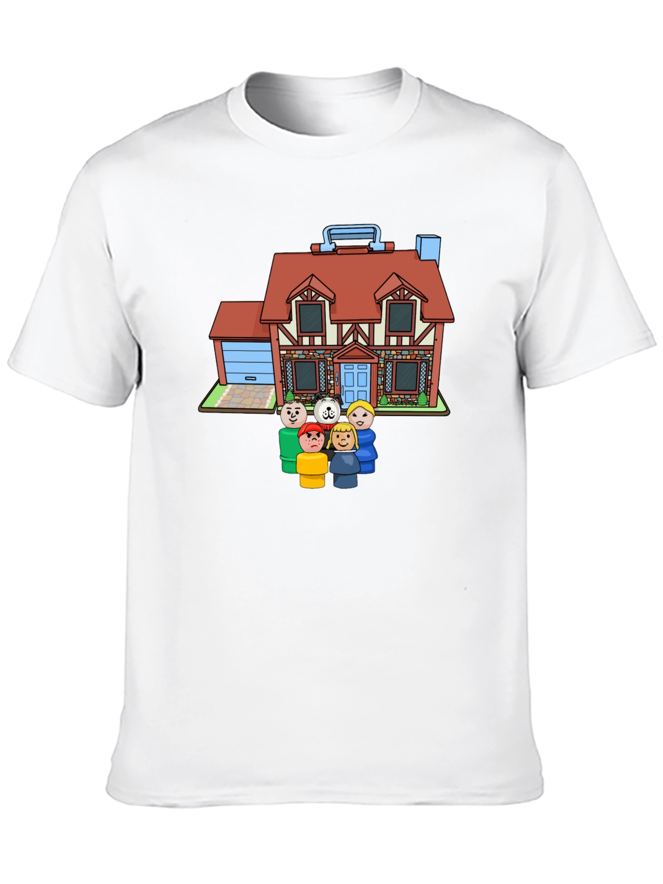 Fisher-Price House Black T-Shirt