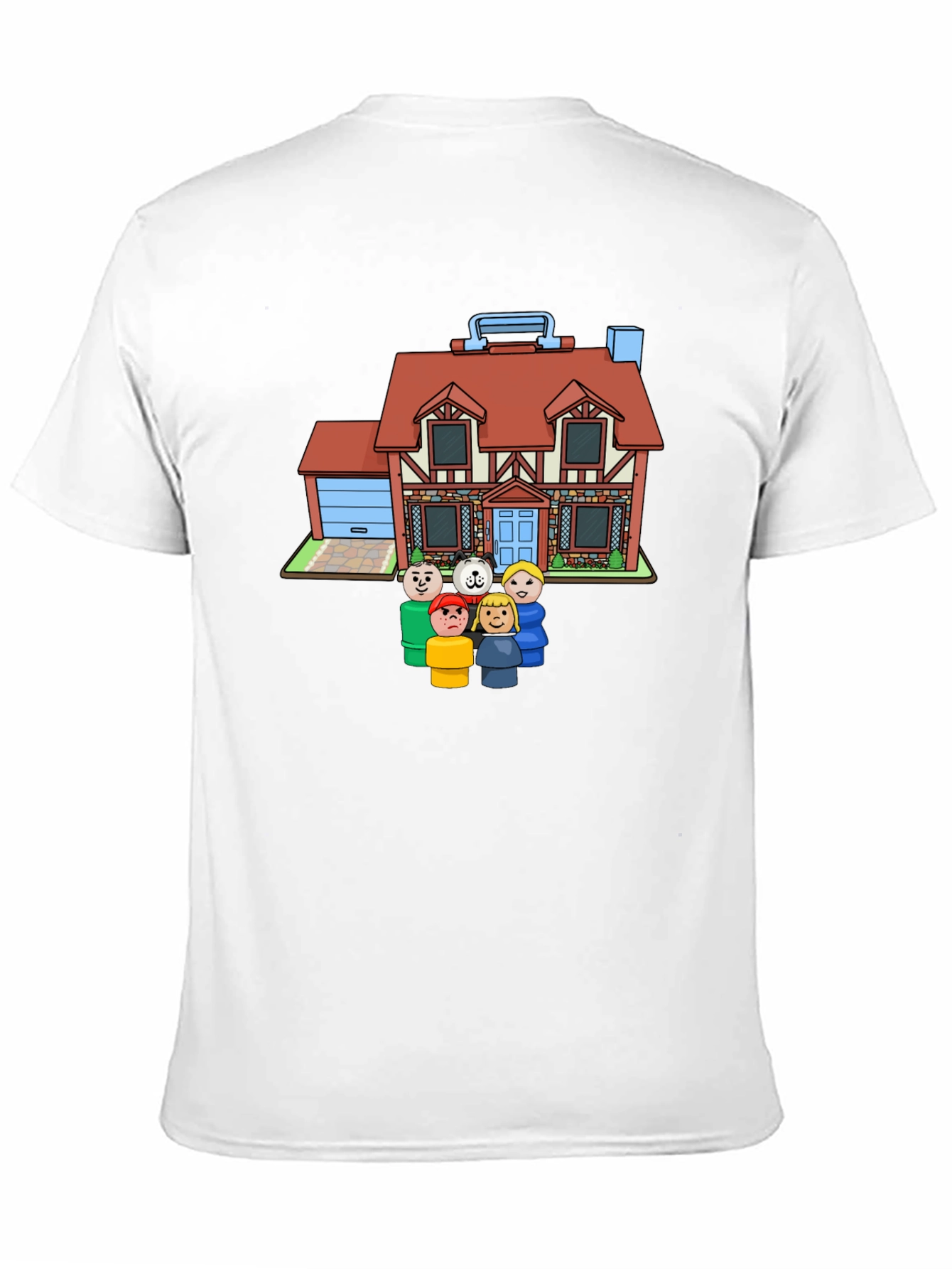 Fisher-Price House Black T-Shirt