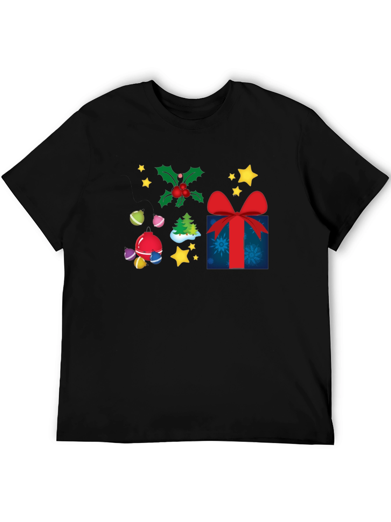 Festive Holiday Graphic Tee - Christmas Gift Design