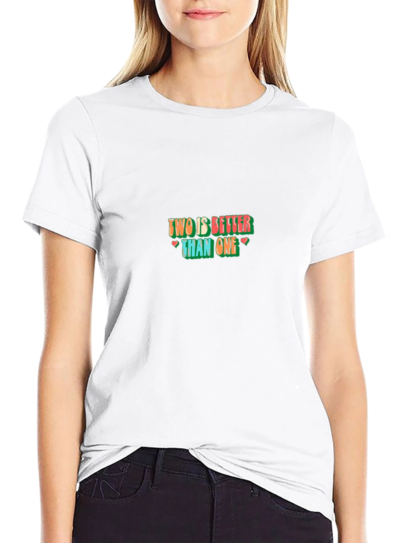 Two Is Better Than One Graphic Tee
