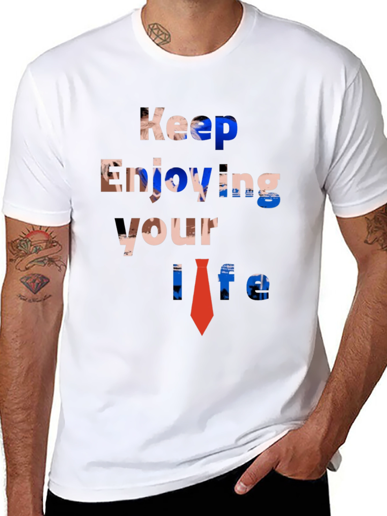 Keep Enjoying Your Life Graphic Tee