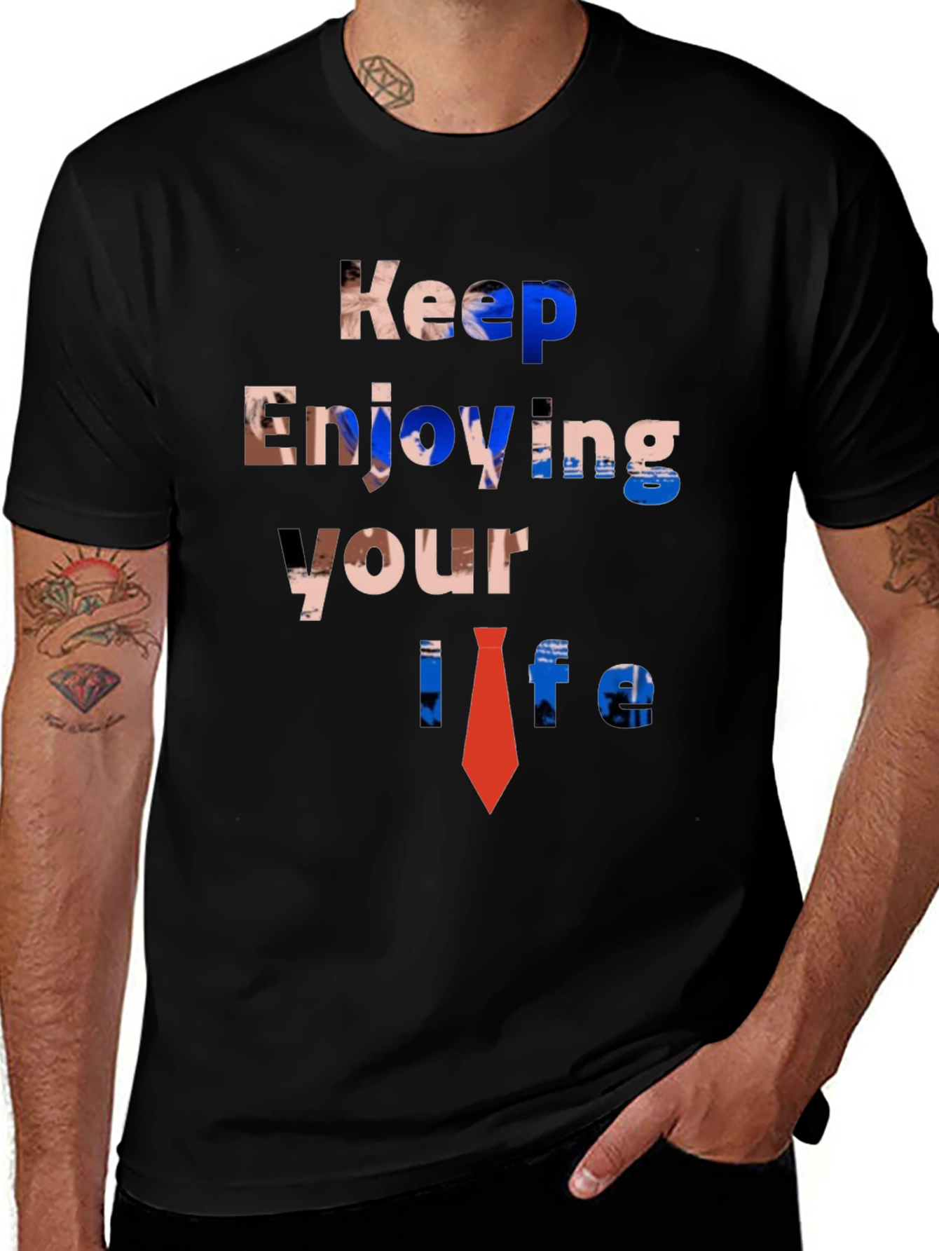 Keep Enjoying Your Life Graphic Tee