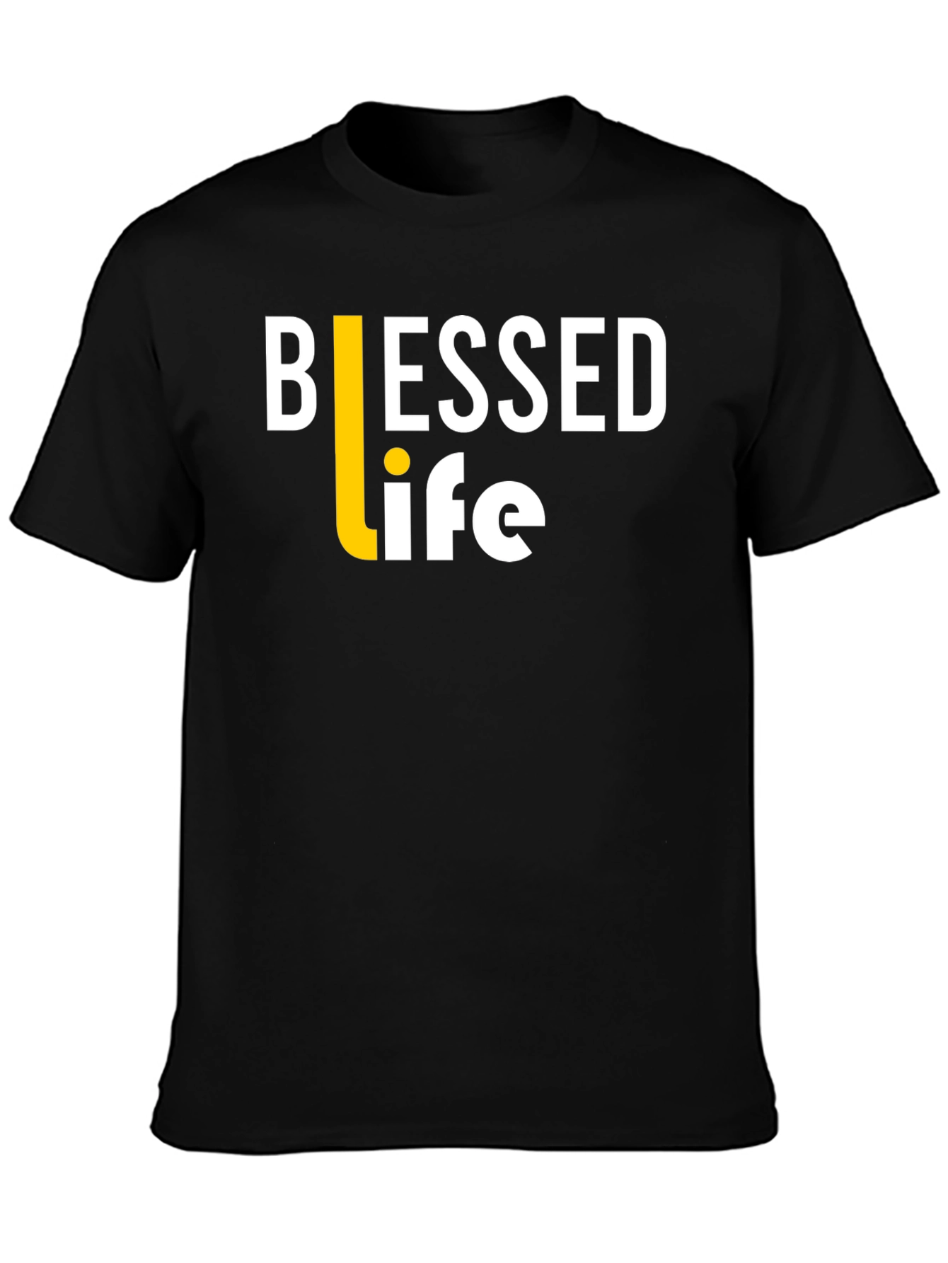 Blessed Life Black T-Shirt