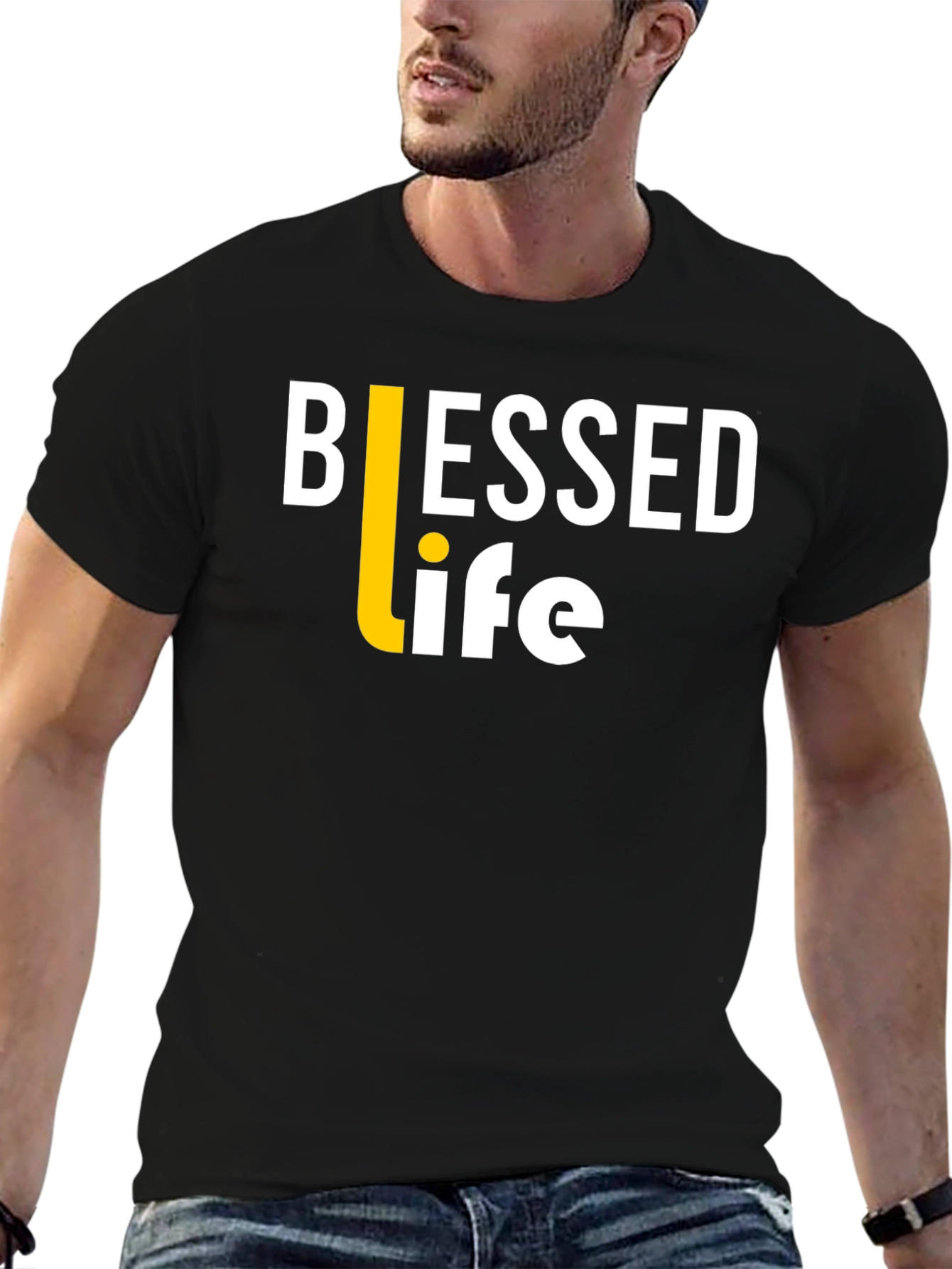 Blessed Life Black T-Shirt