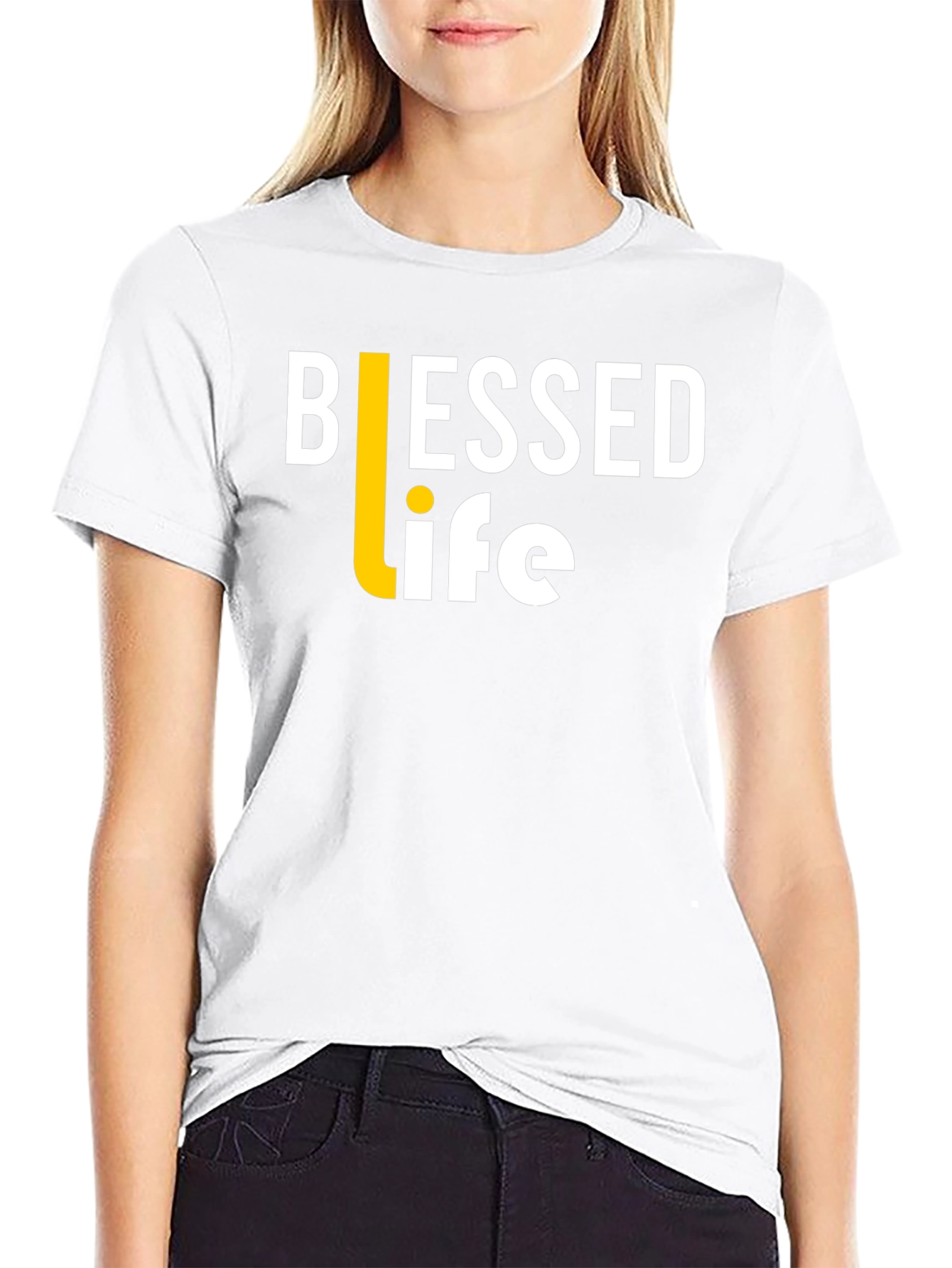 Blessed Life Black T-Shirt