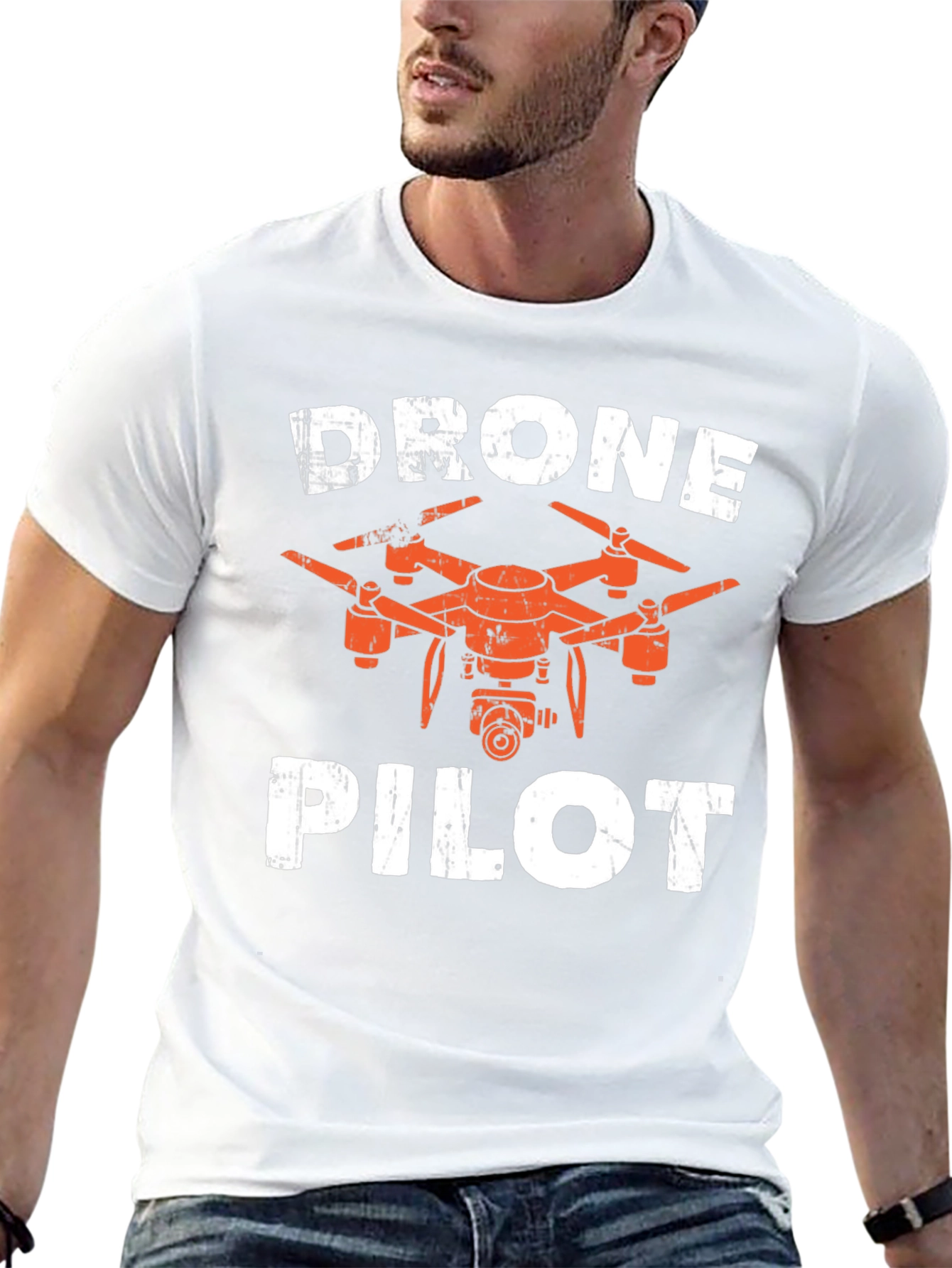 Drone Pilot Graphic Tee - Cool Pilot Apparel