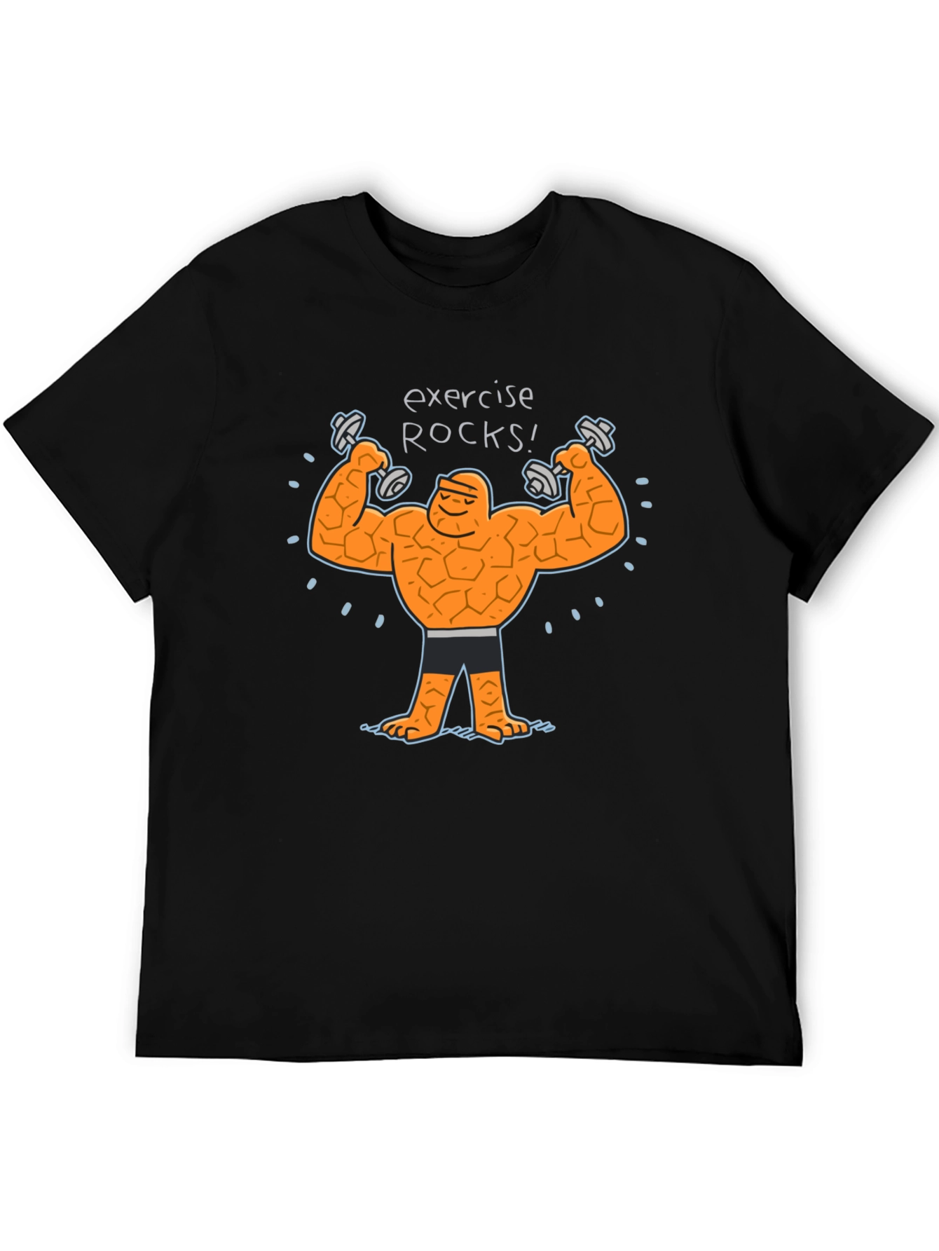 Exercise Rocks! The Thing Graphic T-Shirt