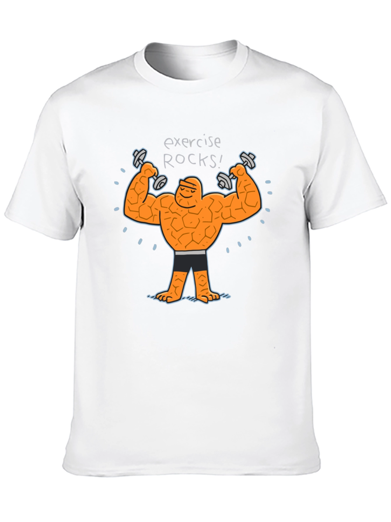 Exercise Rocks! The Thing Graphic T-Shirt