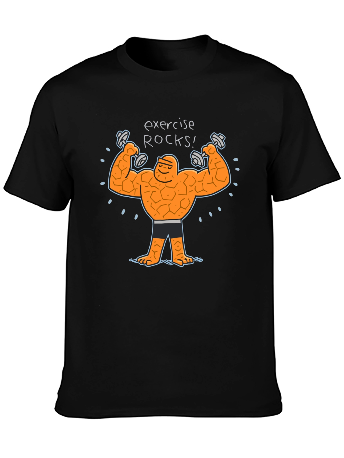 Exercise Rocks! The Thing Graphic T-Shirt